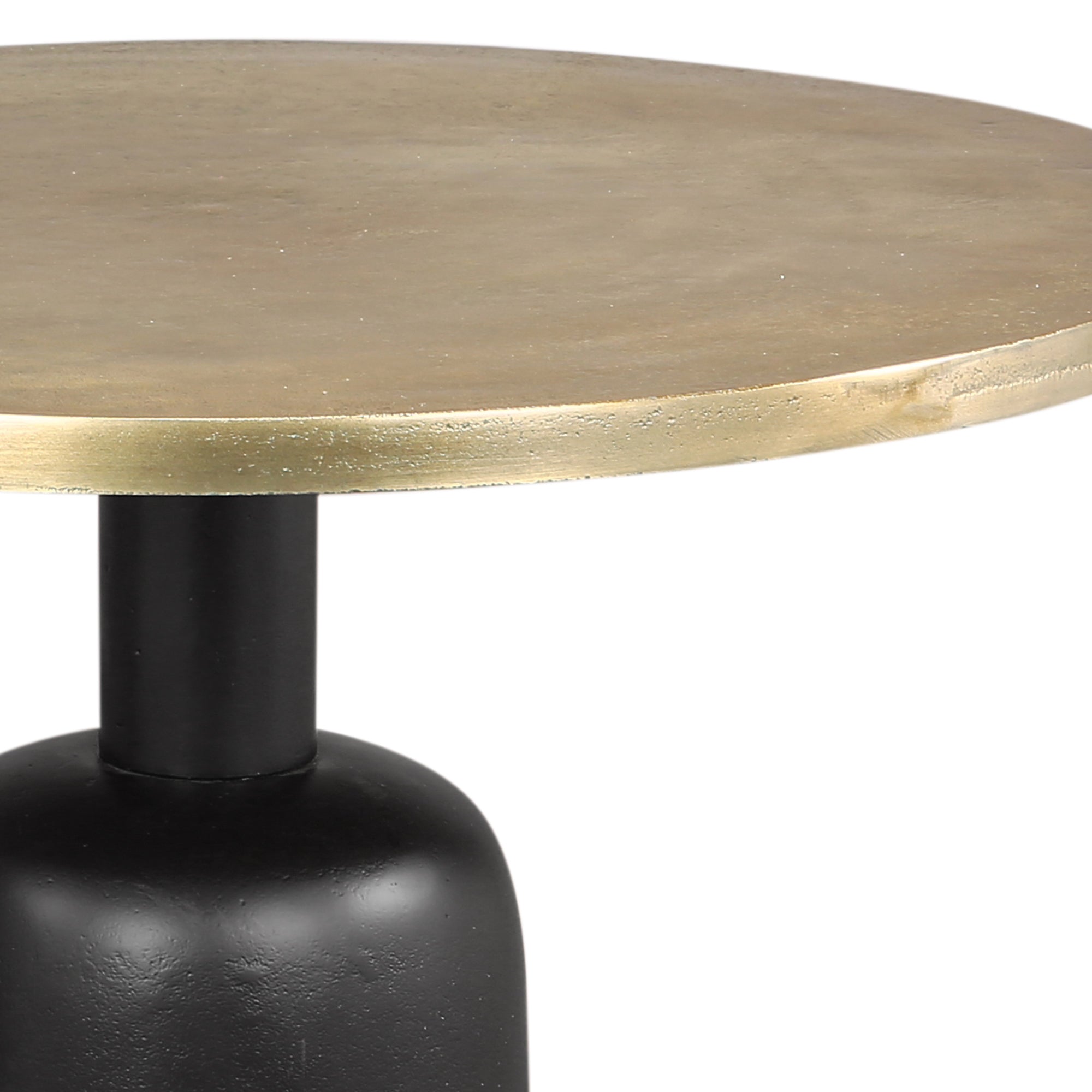 WorldwideADIRA - 2PC COFFEE TABLE - ANTIQUE GOLD_BLACK