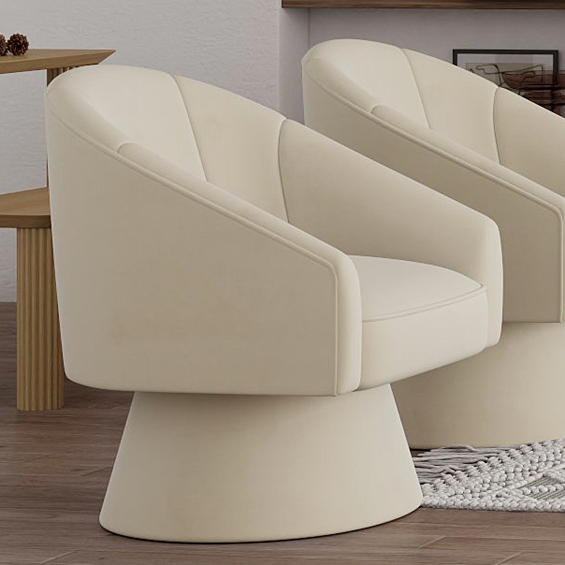 WorldwideAGGIO - ACCENT CHAIR - IVORY