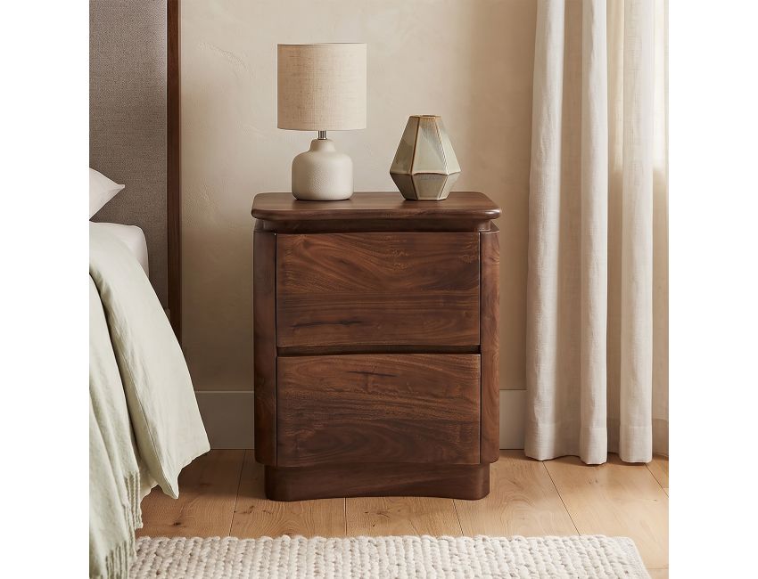 WorldwideAkhila 2 Drawer Accent Table