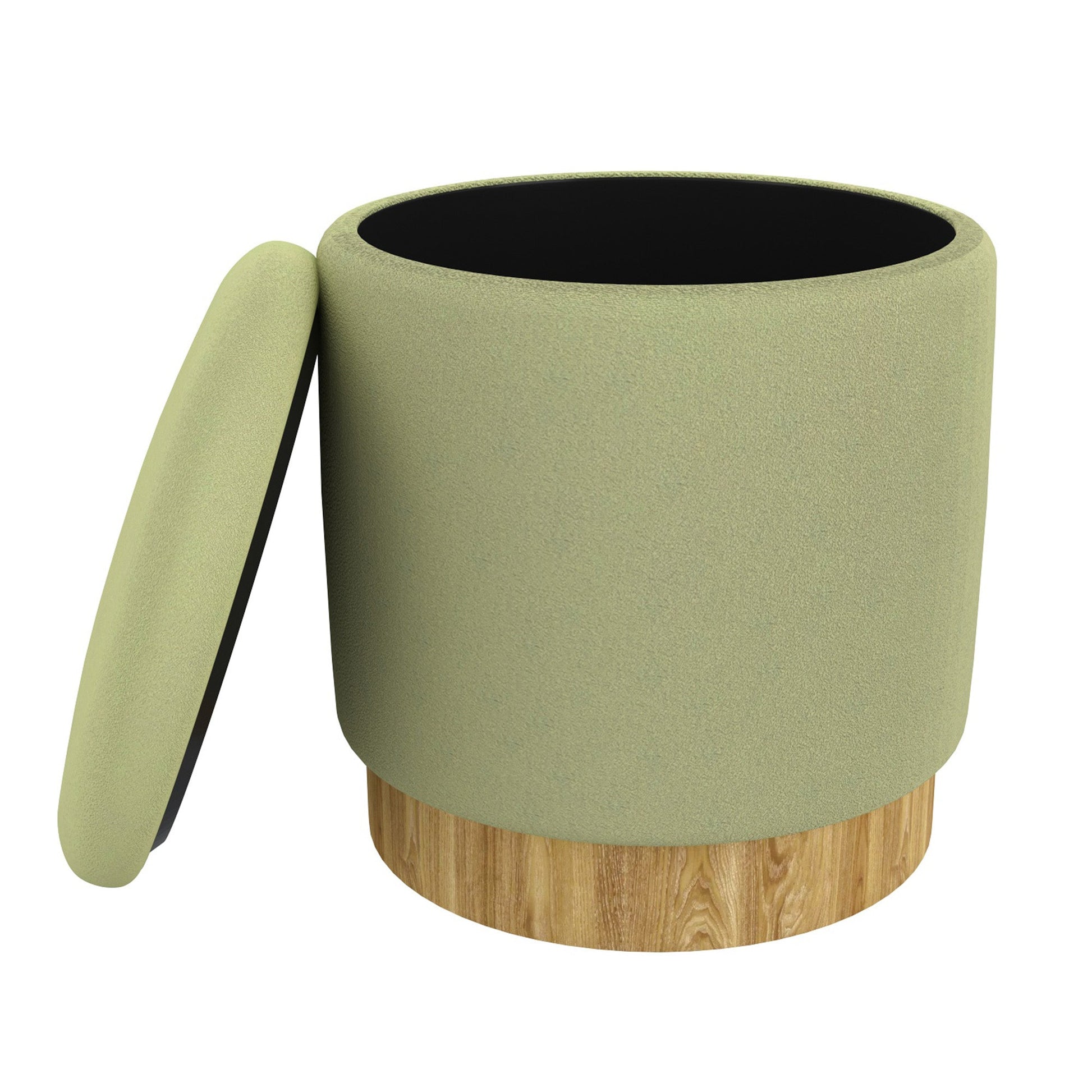 WorldwideALYA - STORAGE OTTOMAN - SAGE