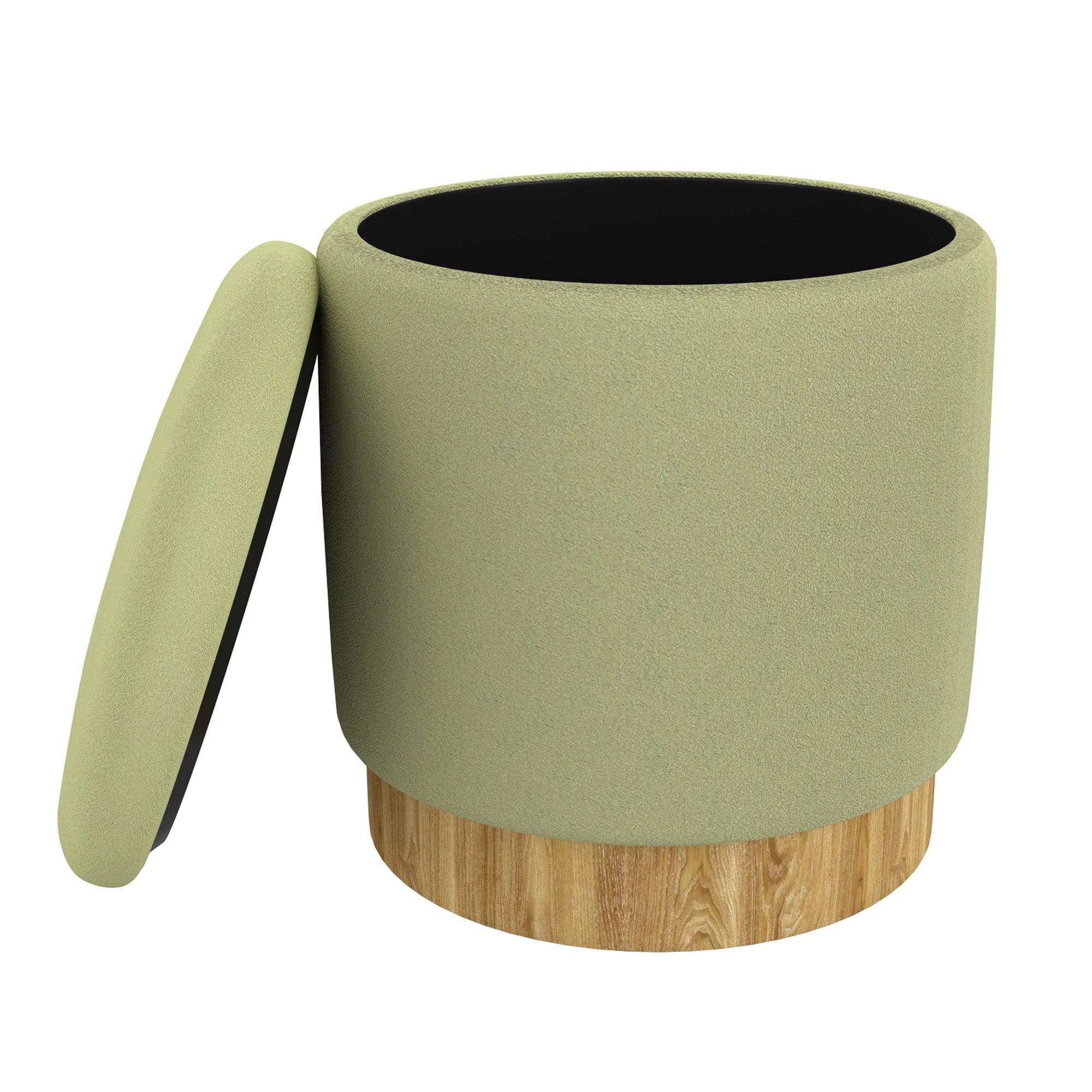 WorldwideALYA - STORAGE OTTOMAN - SAGE