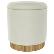 WorldwideALYA - STORAGE OTTOMAN - WHITE