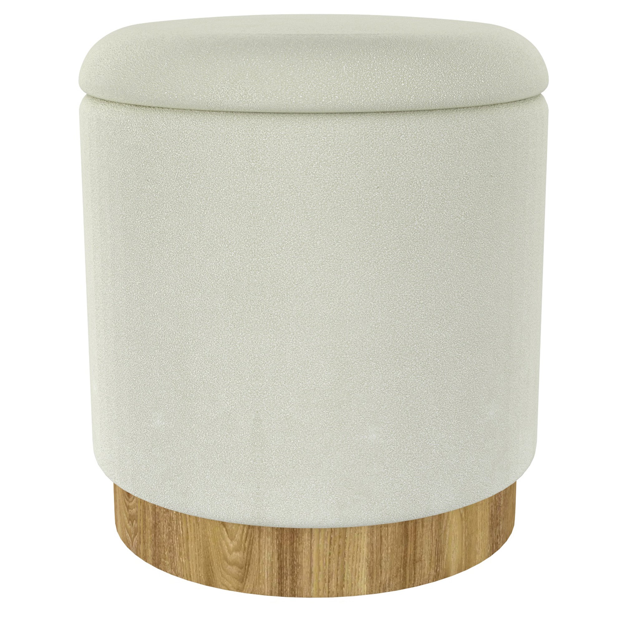 WorldwideALYA - STORAGE OTTOMAN - WHITE