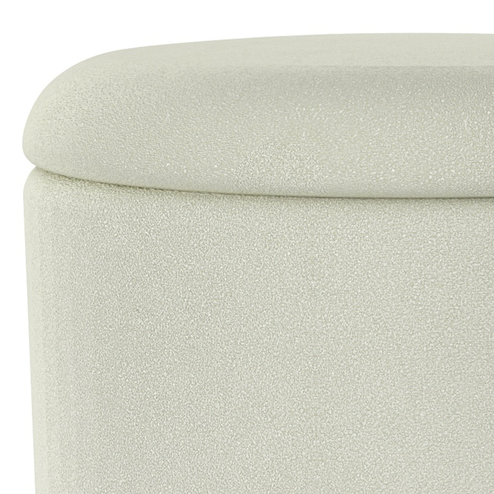 WorldwideALYA - STORAGE OTTOMAN - WHITE