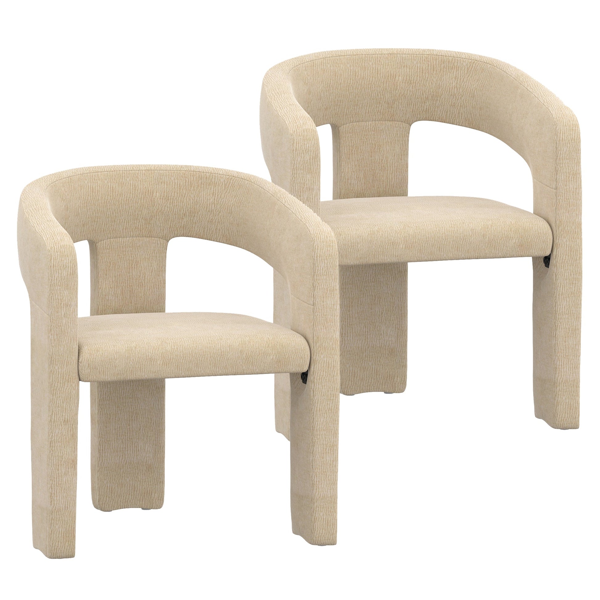 WorldwideAMARA - DINING CHAIR - BEIGE