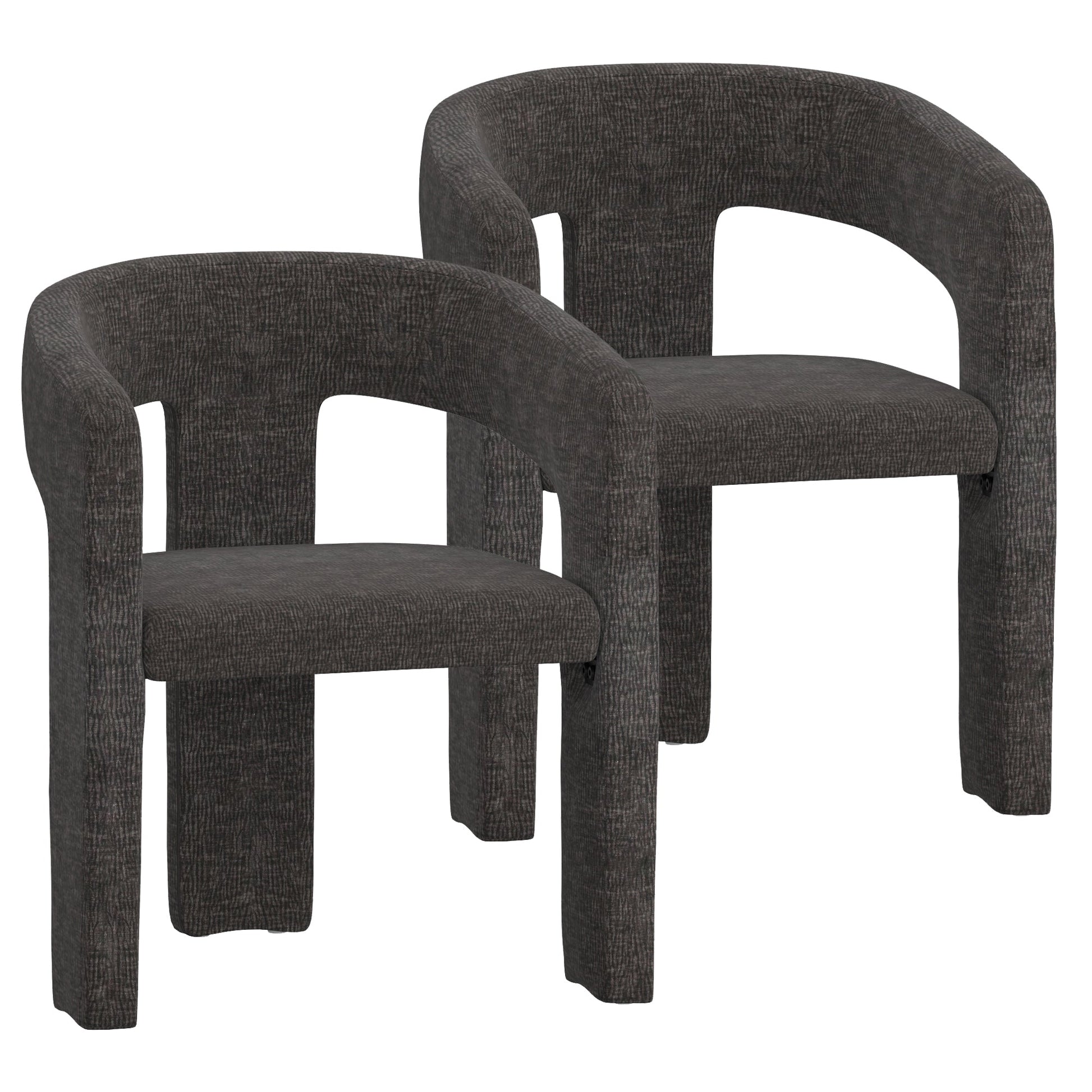 WorldwideAMARA - DINING CHAIR - CHARCOAL