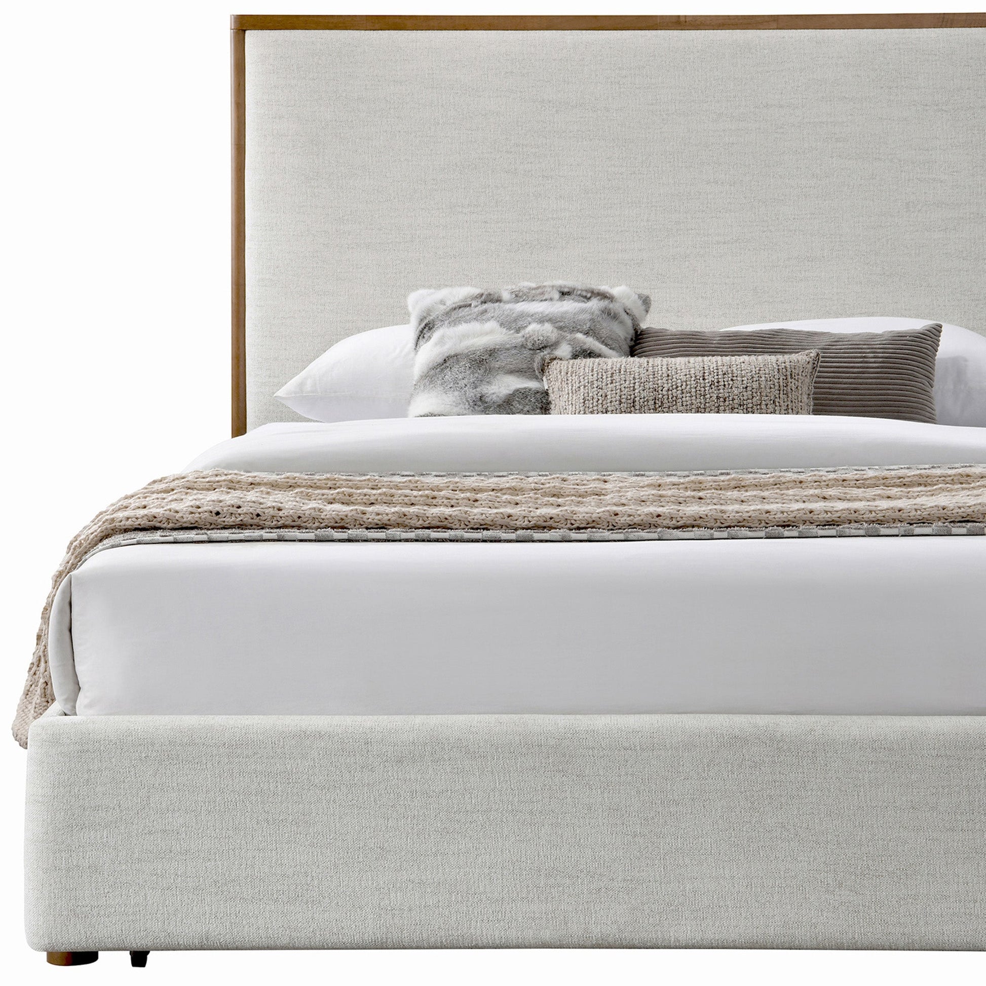 WorldwideANDOVER - 78" PLATFORM BED w/DRAWER - OAT