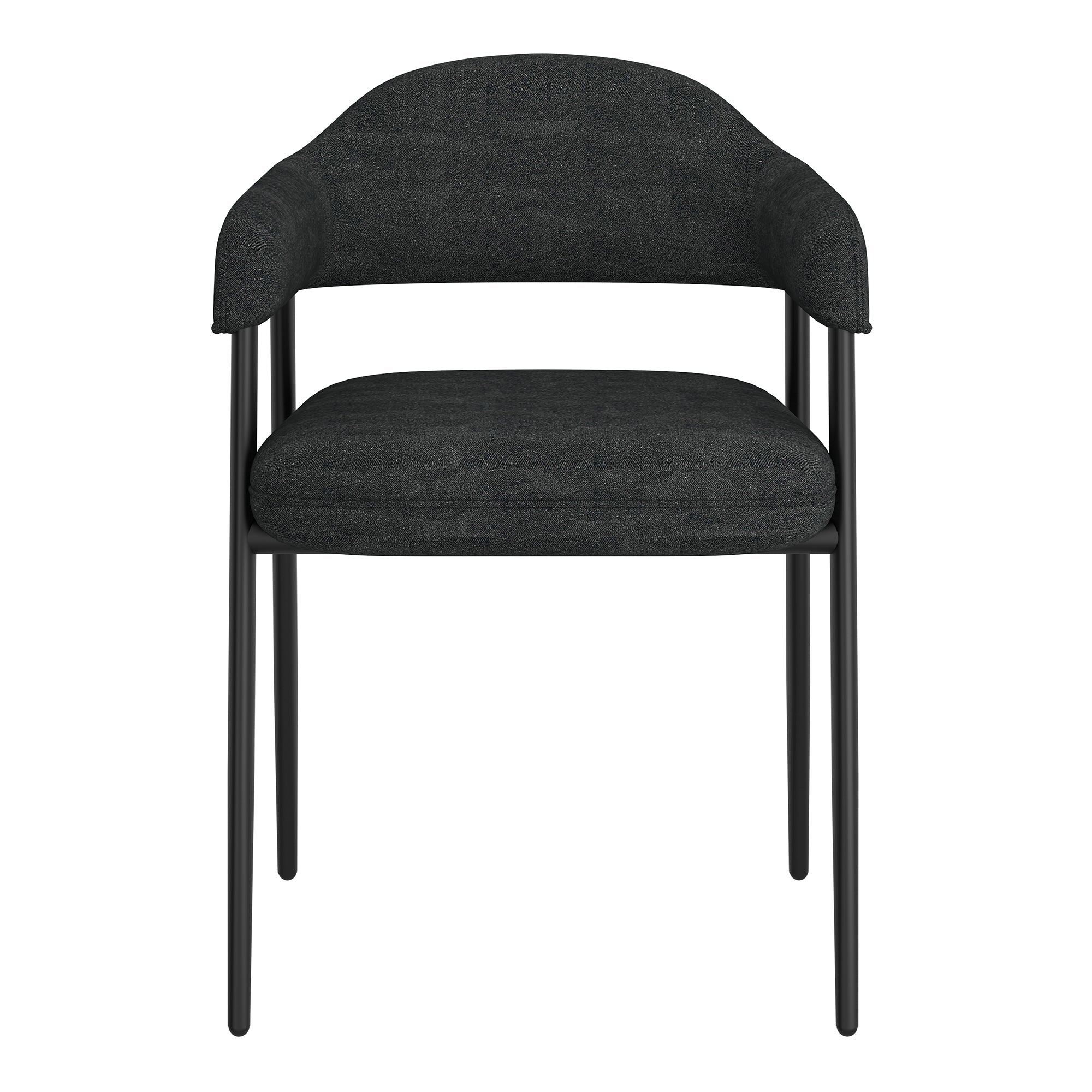 WorldwideARCHER - SIDE CHAIR - CHARCOAL