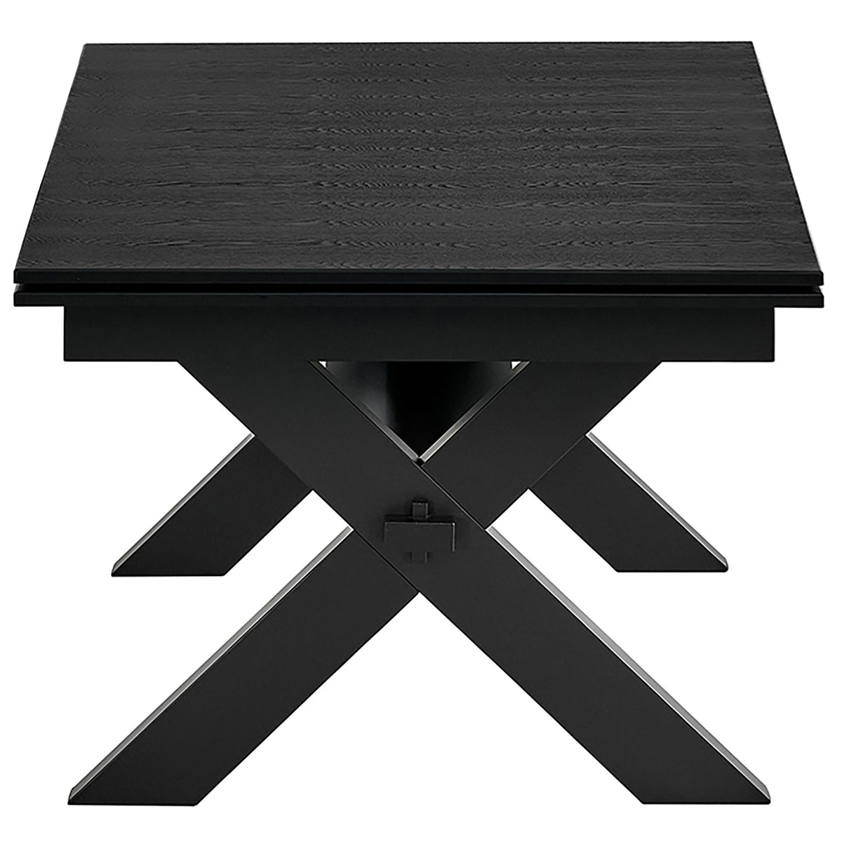 WorldwideArgyle 7pc Dining Set - Black