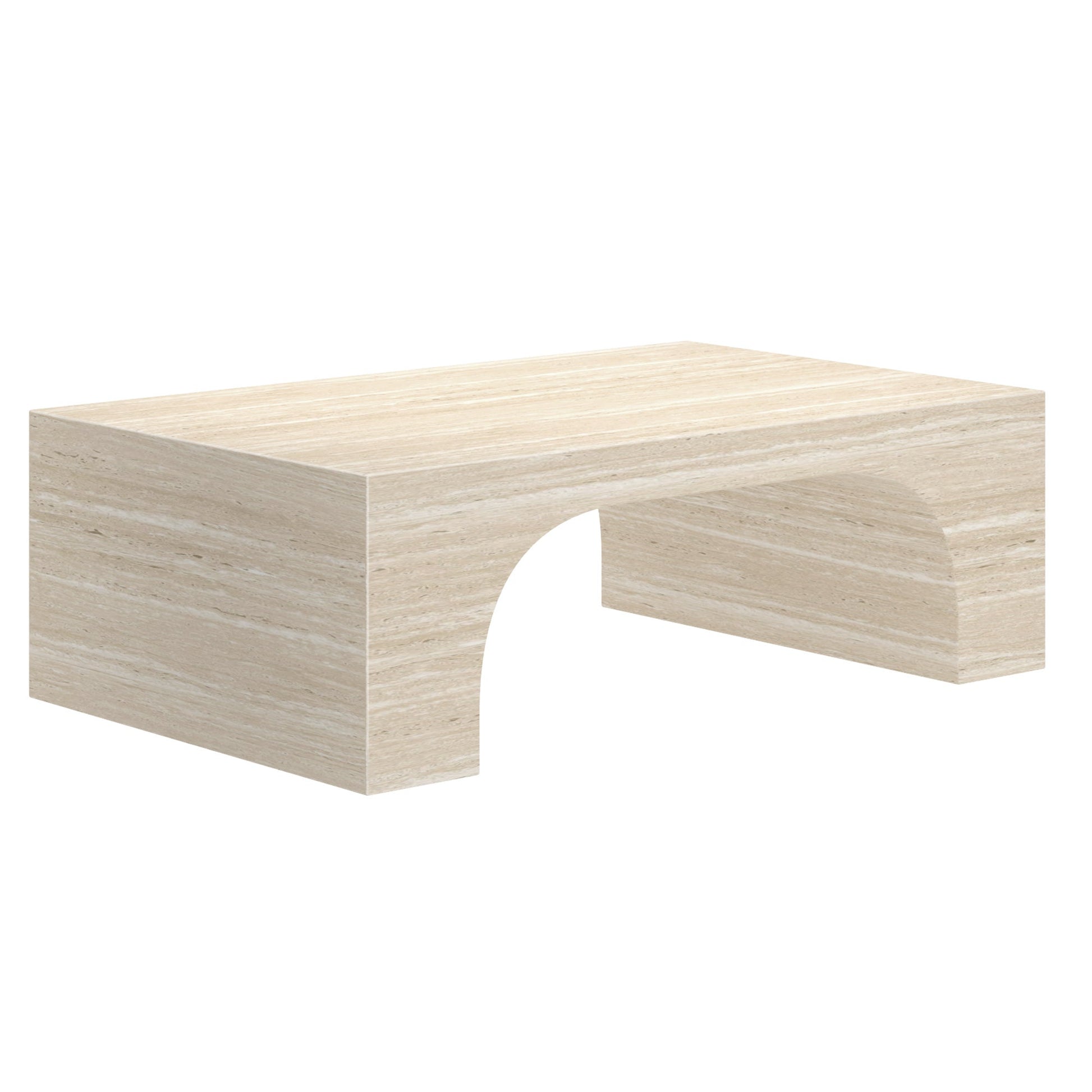 WorldwideATTICUS - COFFEE TABLE - TRAVERTINE