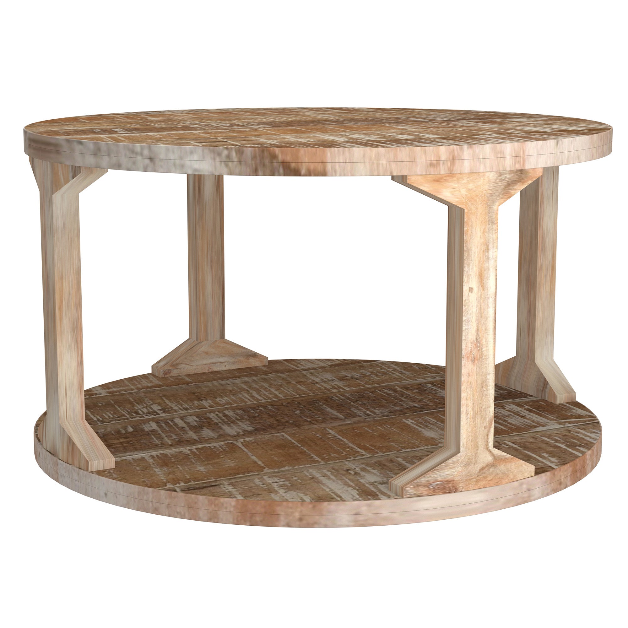 WorldwideAVNI - COFFEE TABLE - DISTRESSED NATURAL