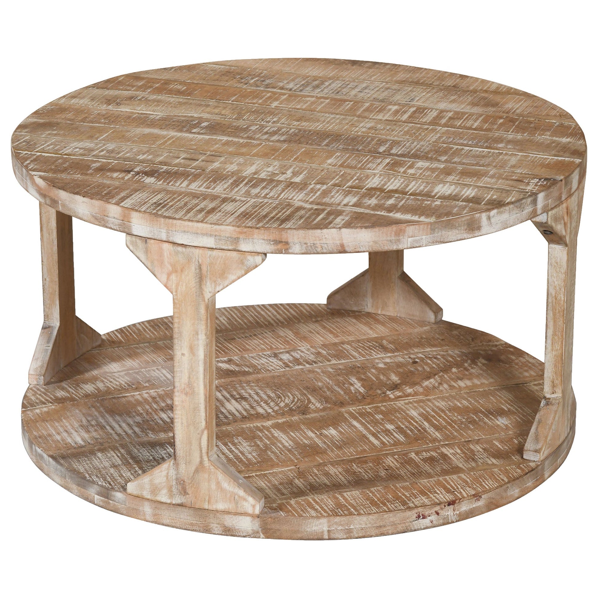 WorldwideAVNI - COFFEE TABLE - DISTRESSED NATURAL
