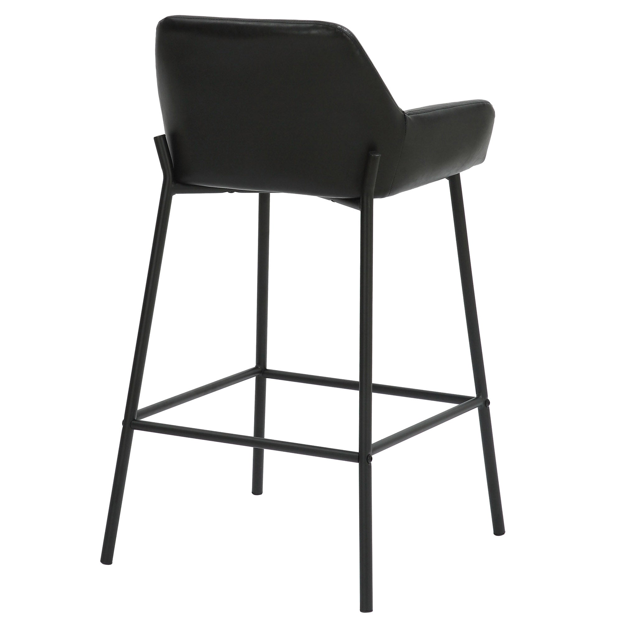 WorldwideBAILY - 26'' COUNTER STOOL - BLACK PU