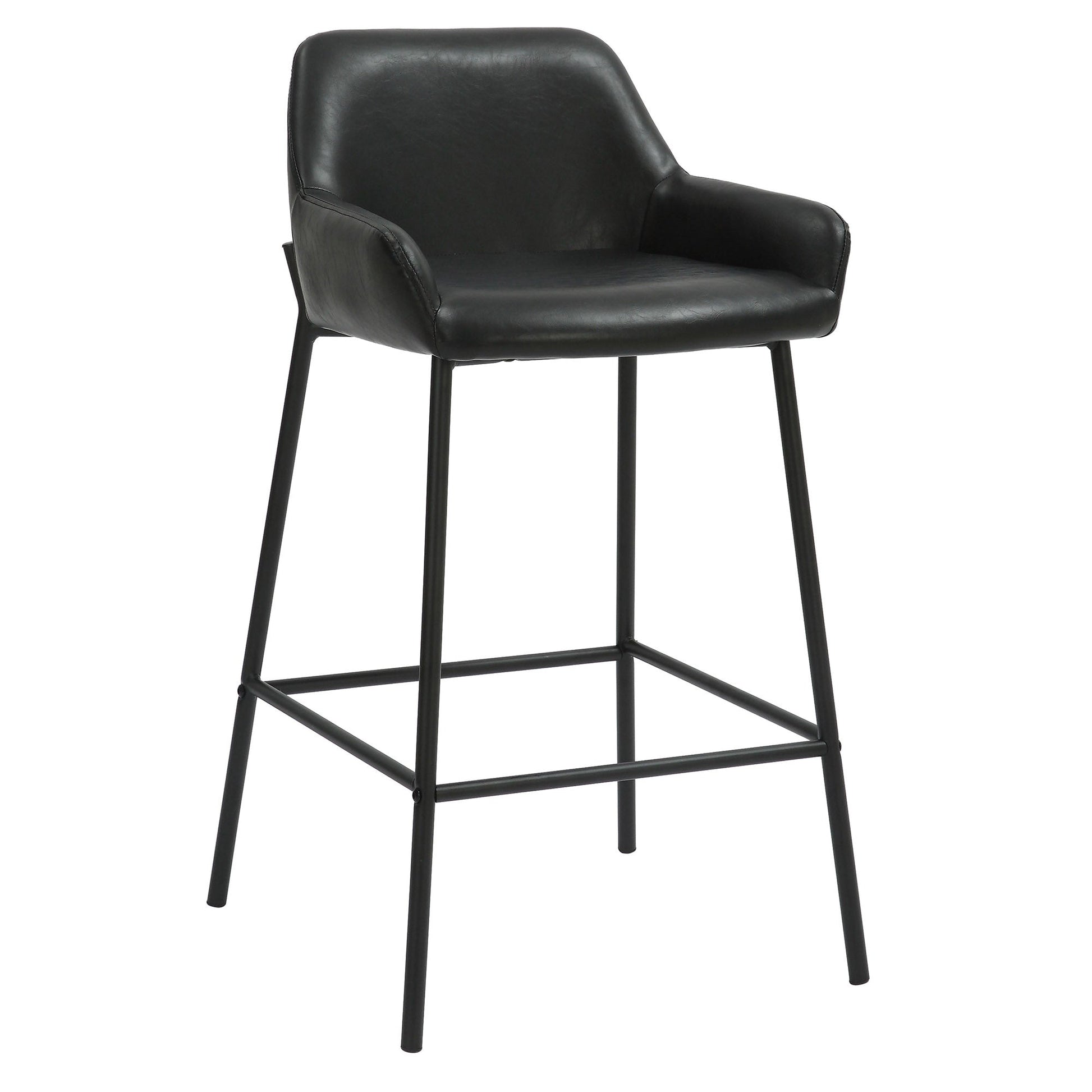 WorldwideBAILY - 26'' COUNTER STOOL - BLACK PU