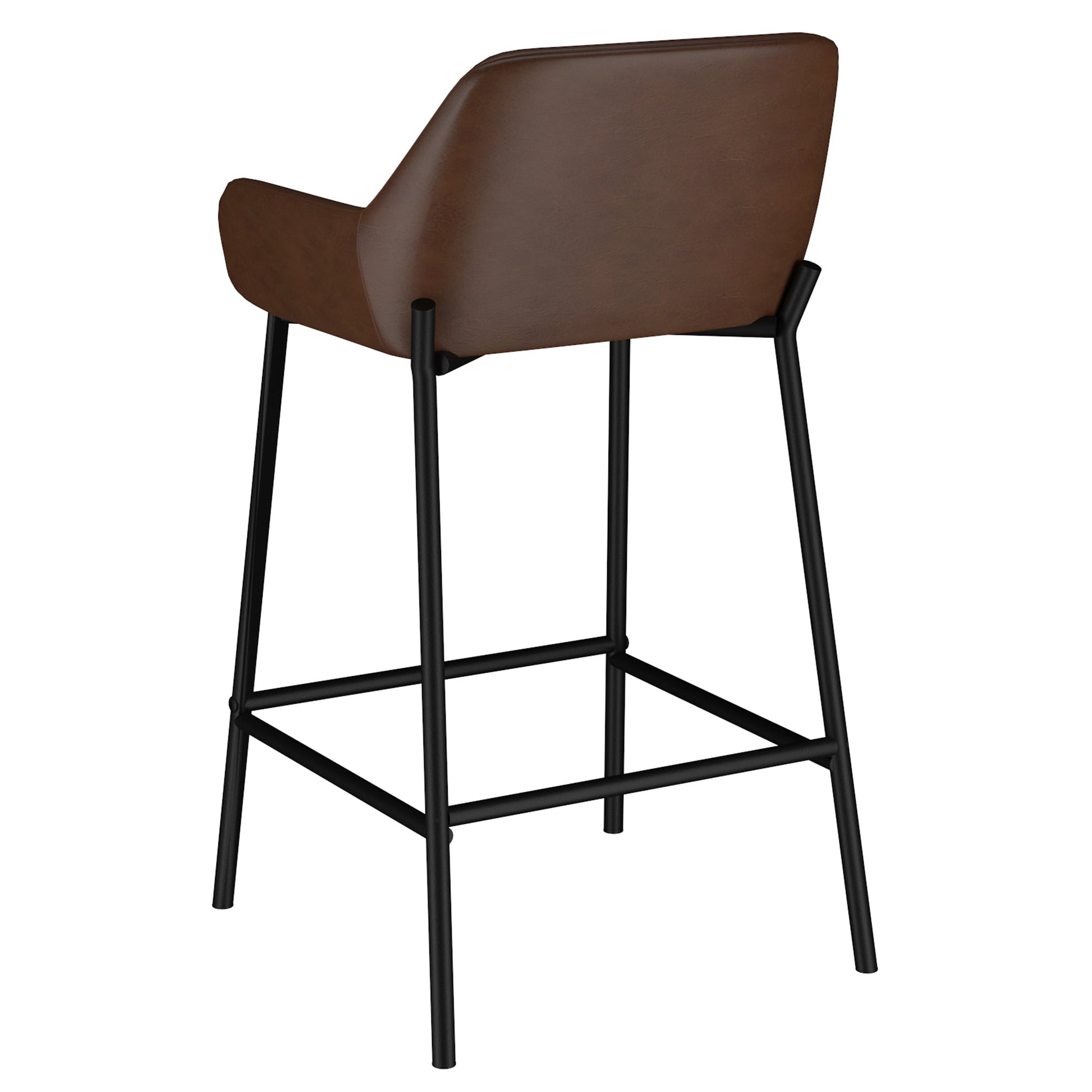 WorldwideBAILY - 26'' COUNTER STOOL - BROWN PU