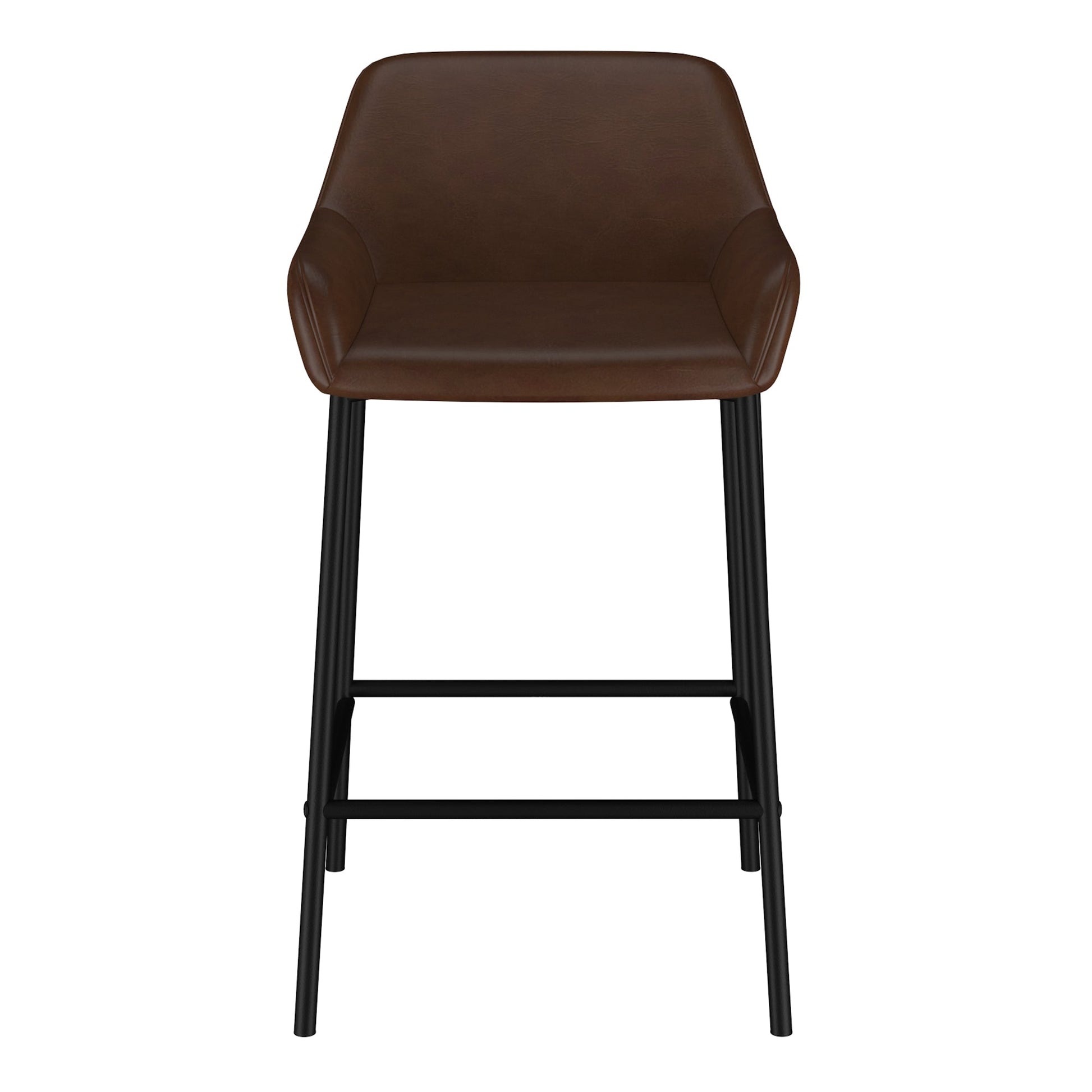 WorldwideBAILY - 26'' COUNTER STOOL - BROWN PU