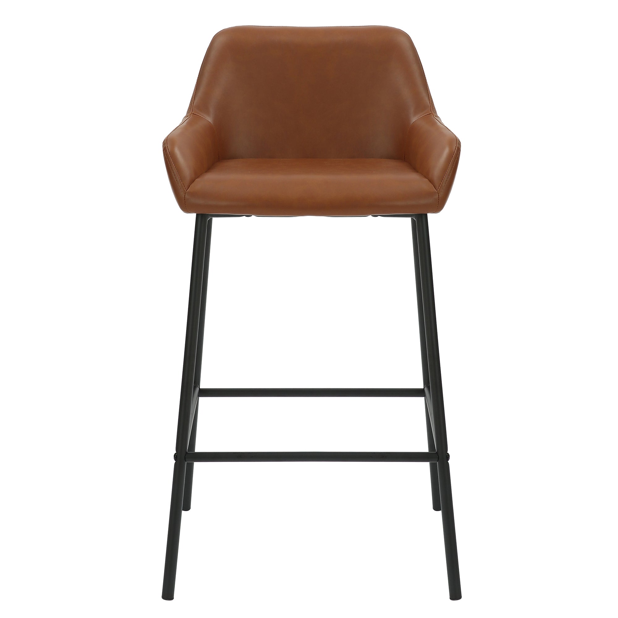 WorldwideBAILY - 26'' COUNTER STOOL - SADDLE PU