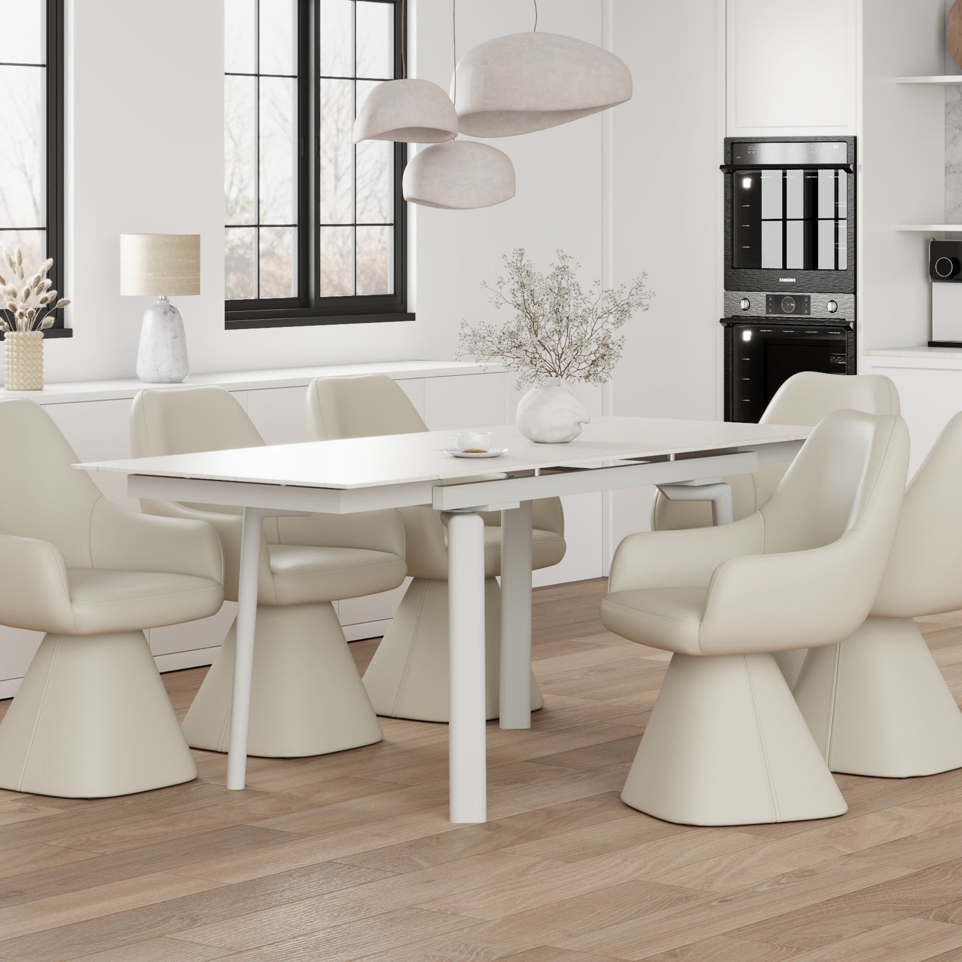WorldwideBELLARO - DINING TABLE - TRAVERTINE