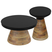 WorldwideBODEN - 2PC COFFEE TABLE SET - BLACK