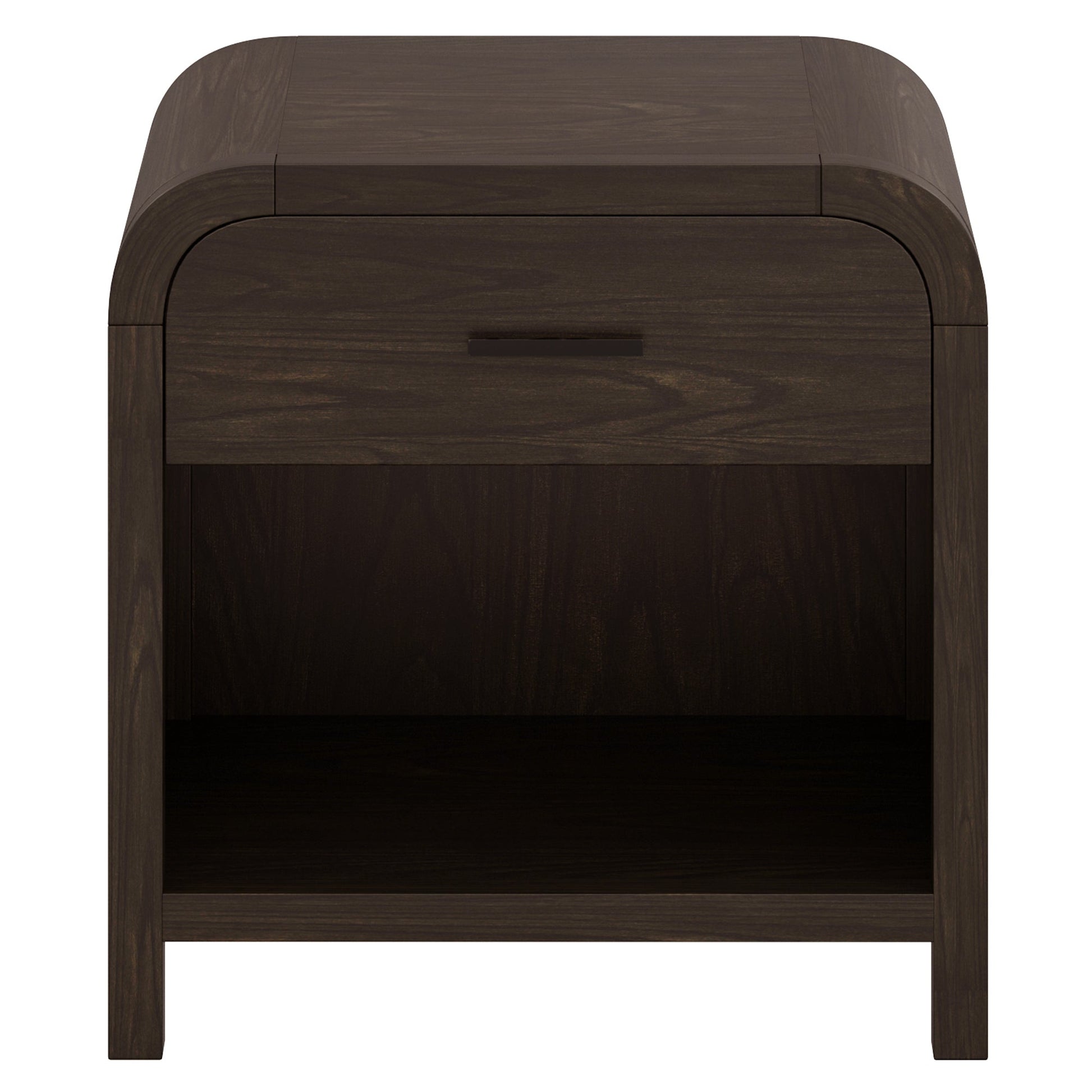 WorldwideBOWMAN - 1 DRWR ACCENT TABLE - DARK WALNUT