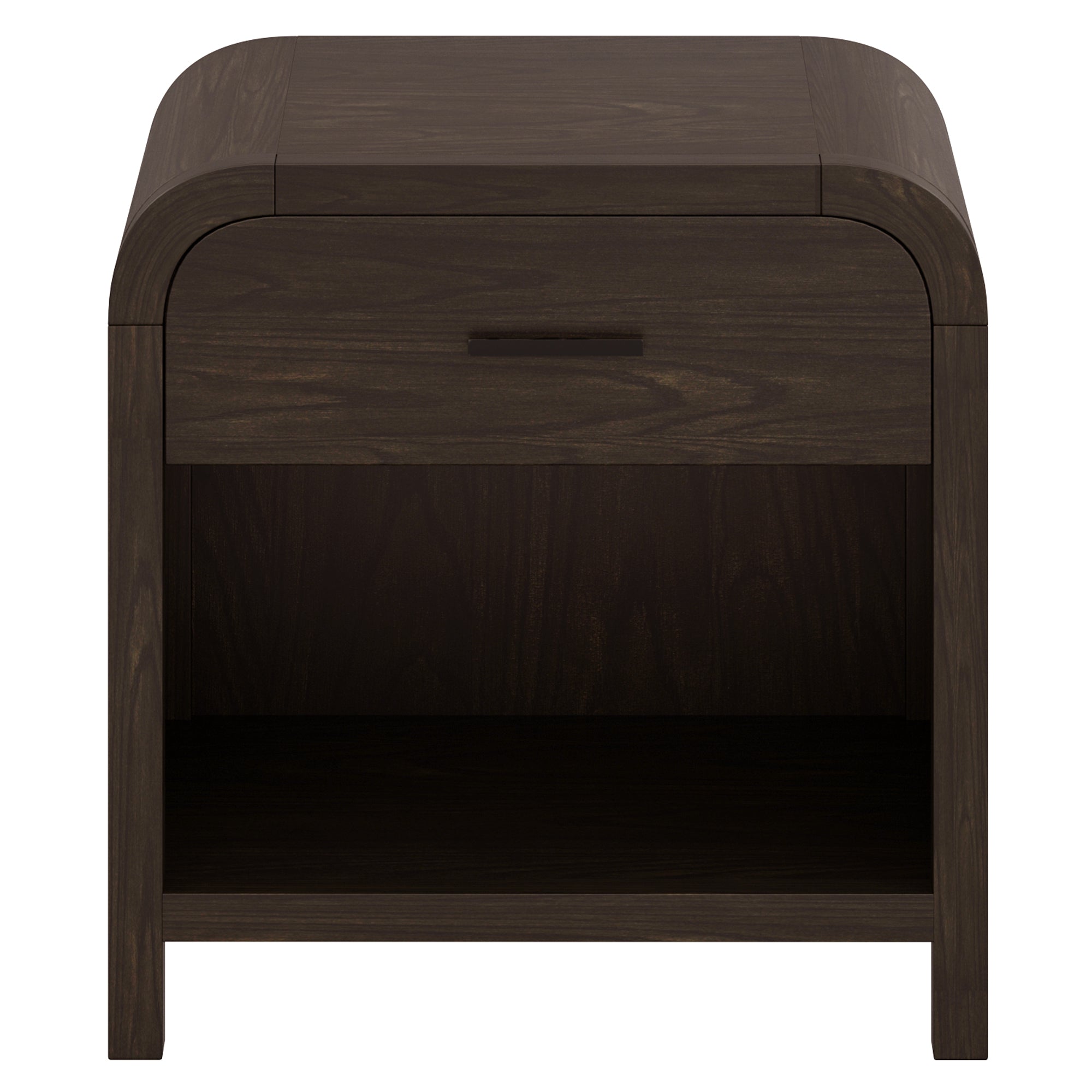 WorldwideBOWMAN - 1 DRWR ACCENT TABLE - DARK WALNUT