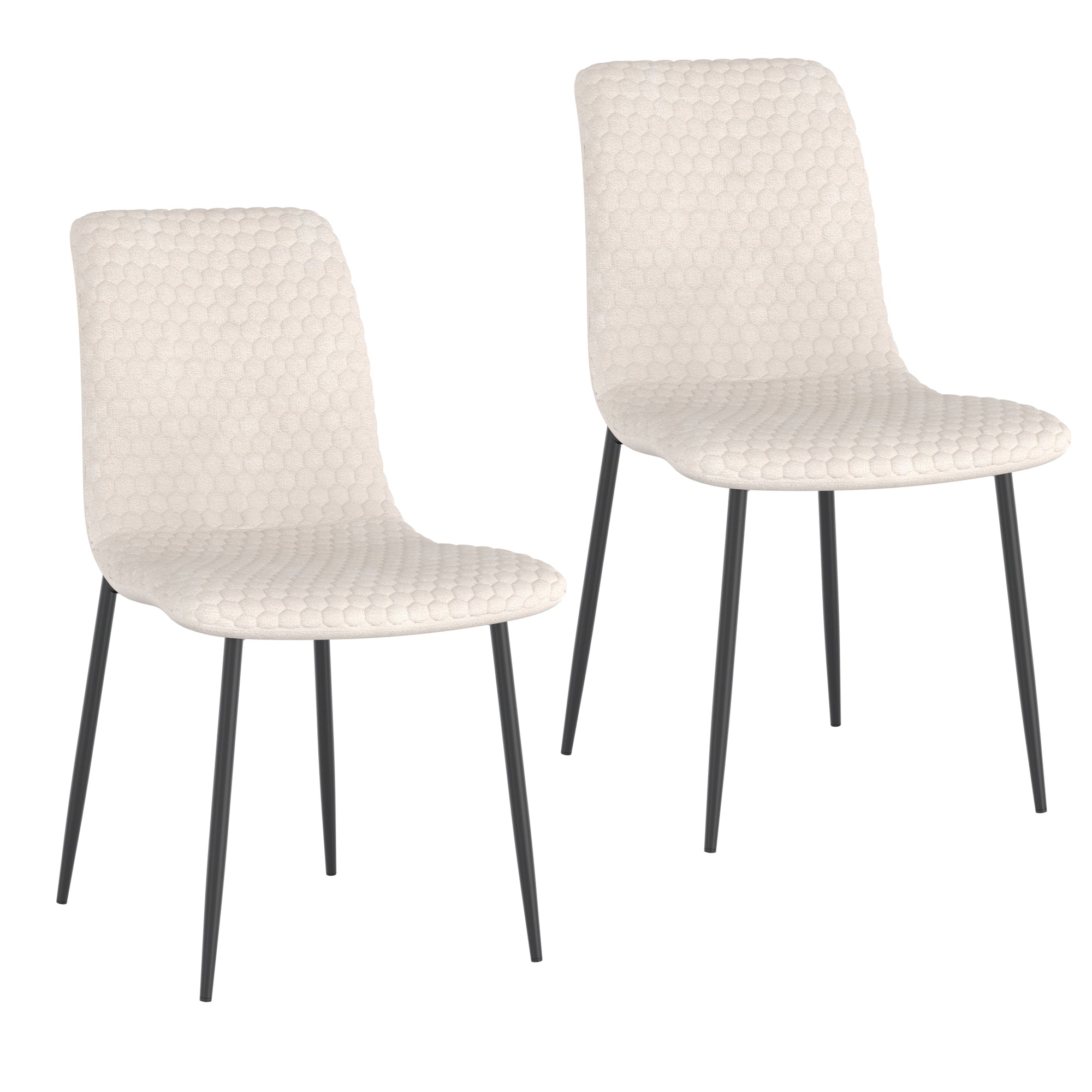 WorldwideBRIXX - SIDE CHAIR - BEIGE FABRIC