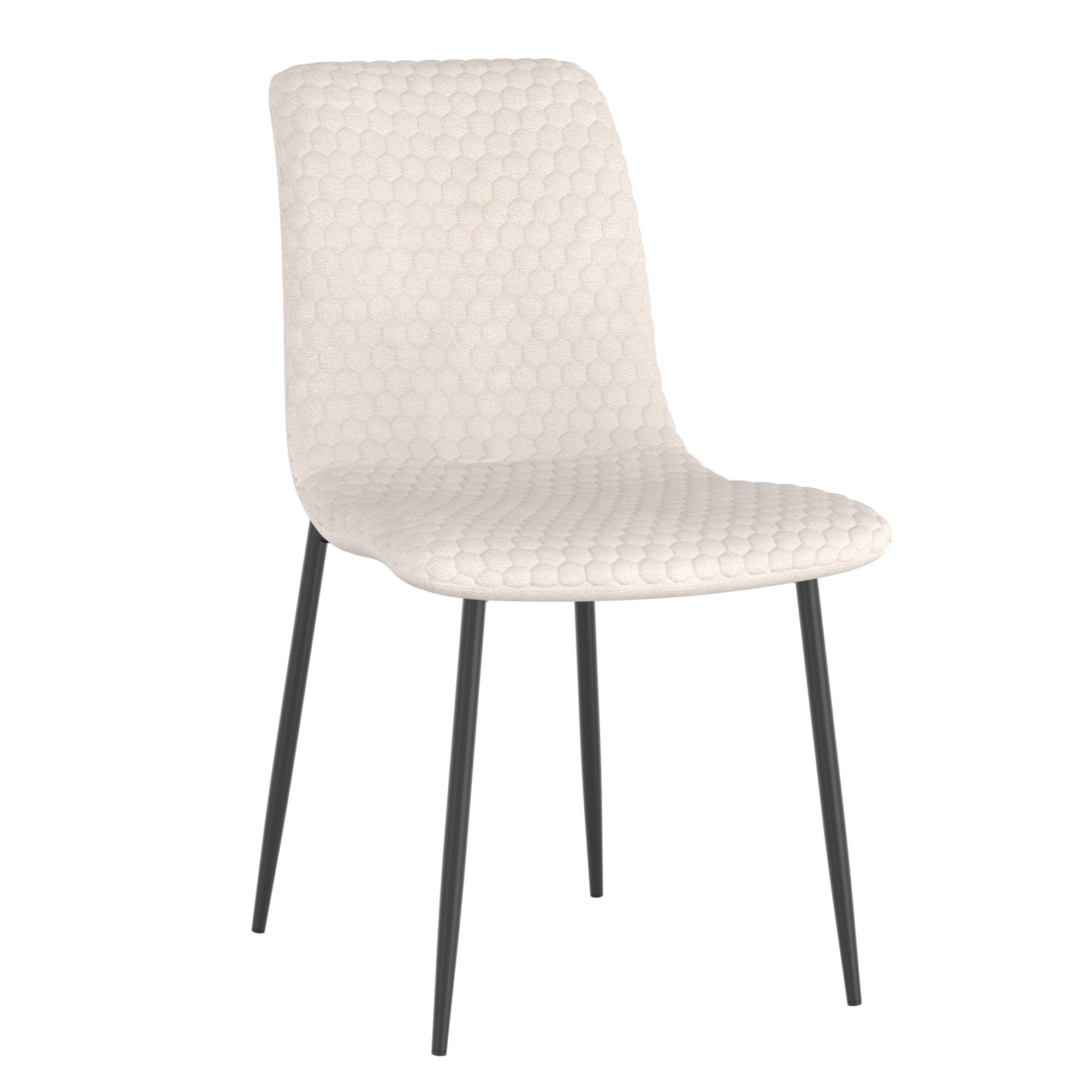 WorldwideBRIXX - SIDE CHAIR - BEIGE FABRIC