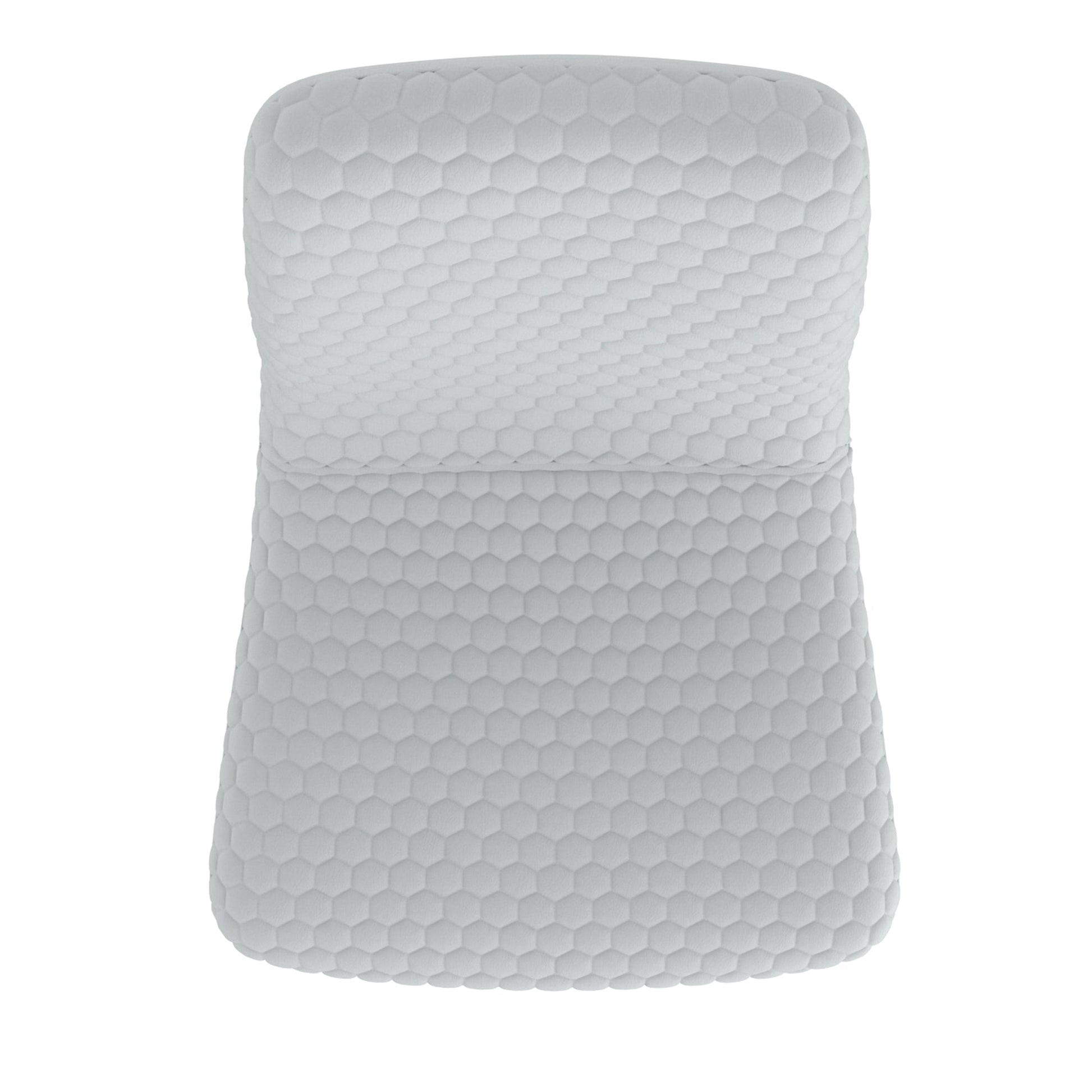 WorldwideBRIXX - SIDE CHAIR - LIGHT GREY PU