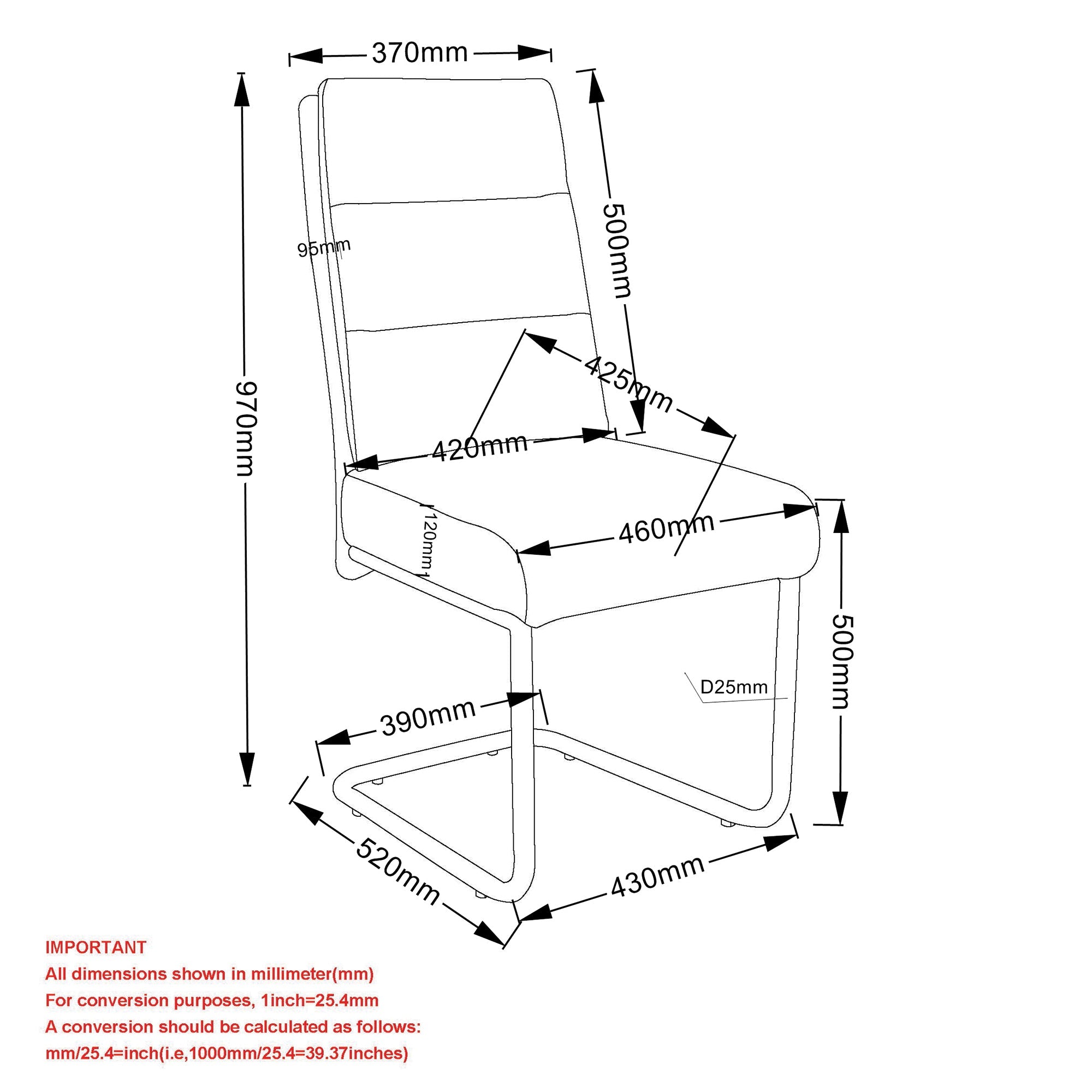 WorldwideBRODI - DINING CHAIR - BEIGE