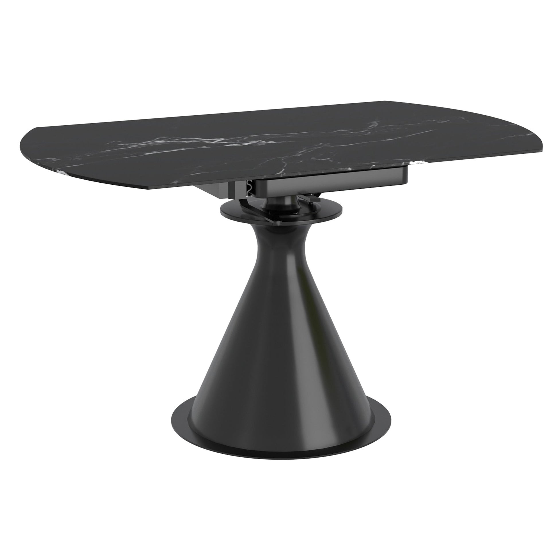 WorldwideCALISTO - EXTENSION DINING TABLE - BLACK