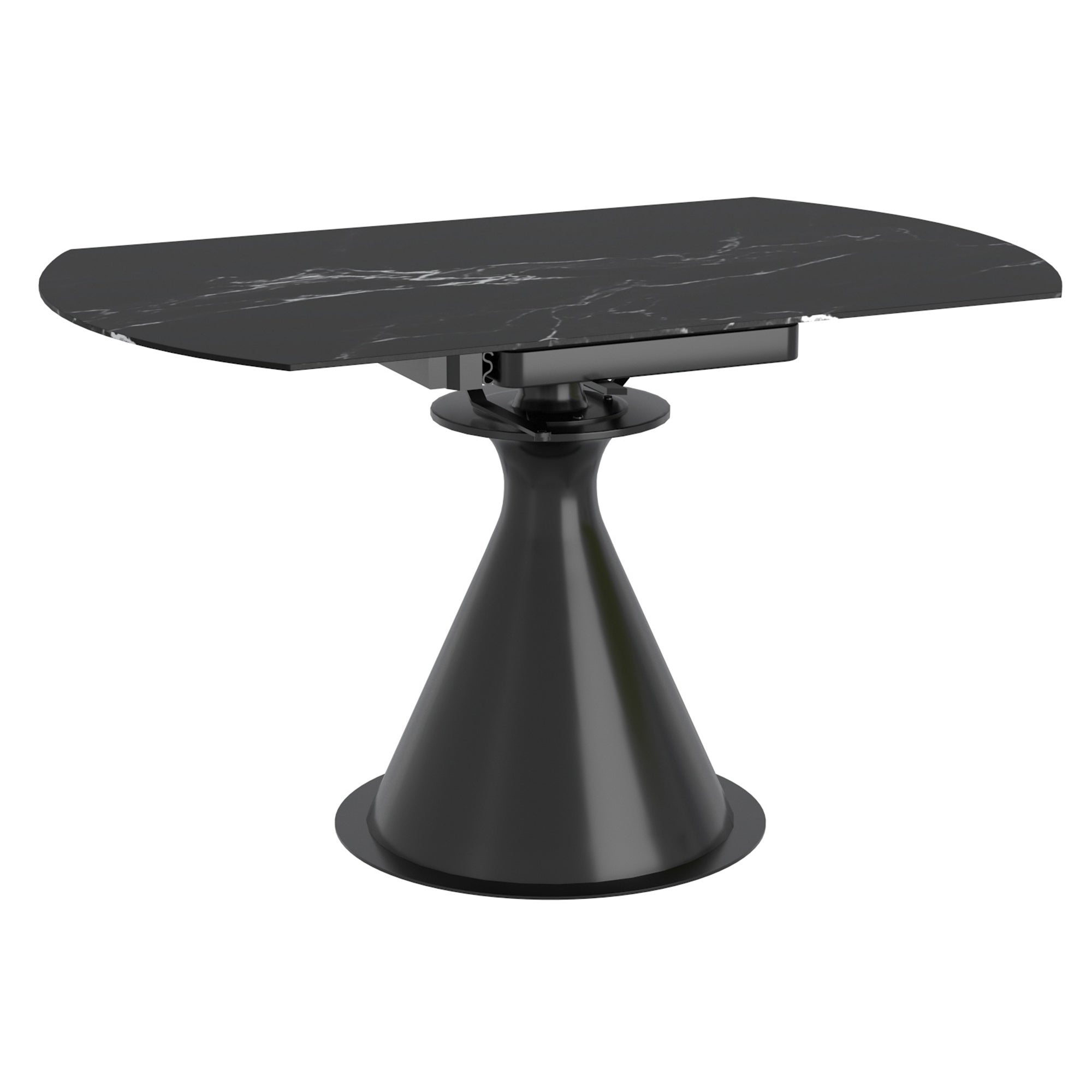 WorldwideCALISTO - EXTENSION DINING TABLE - BLACK