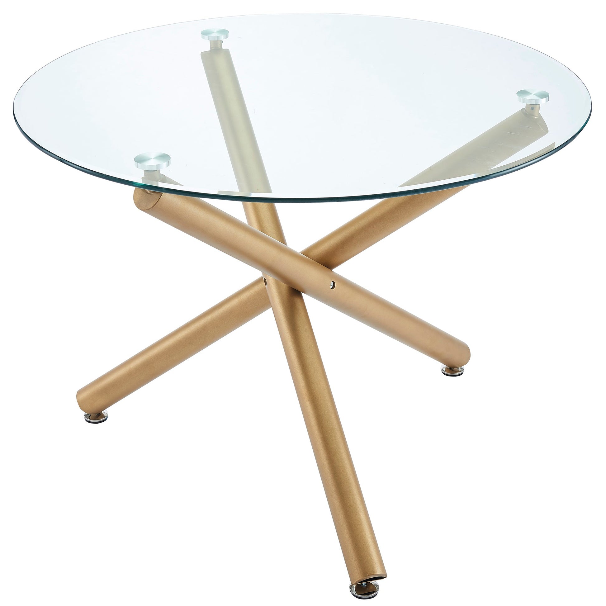 WorldwideCARMILLA - DINING TABLE - AGED GOLD