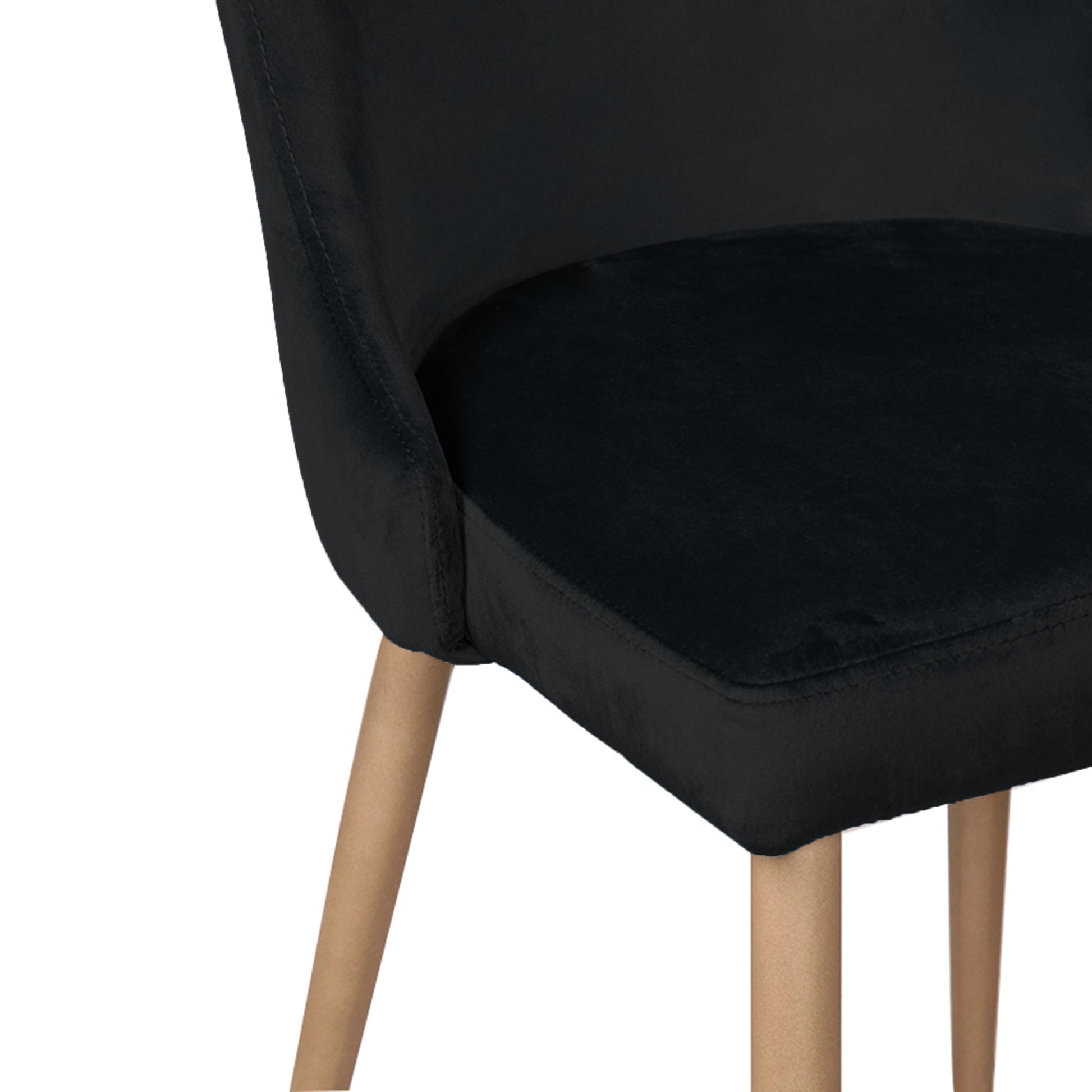 WorldwideCARMILLA - SIDE CHAIR - BLACK