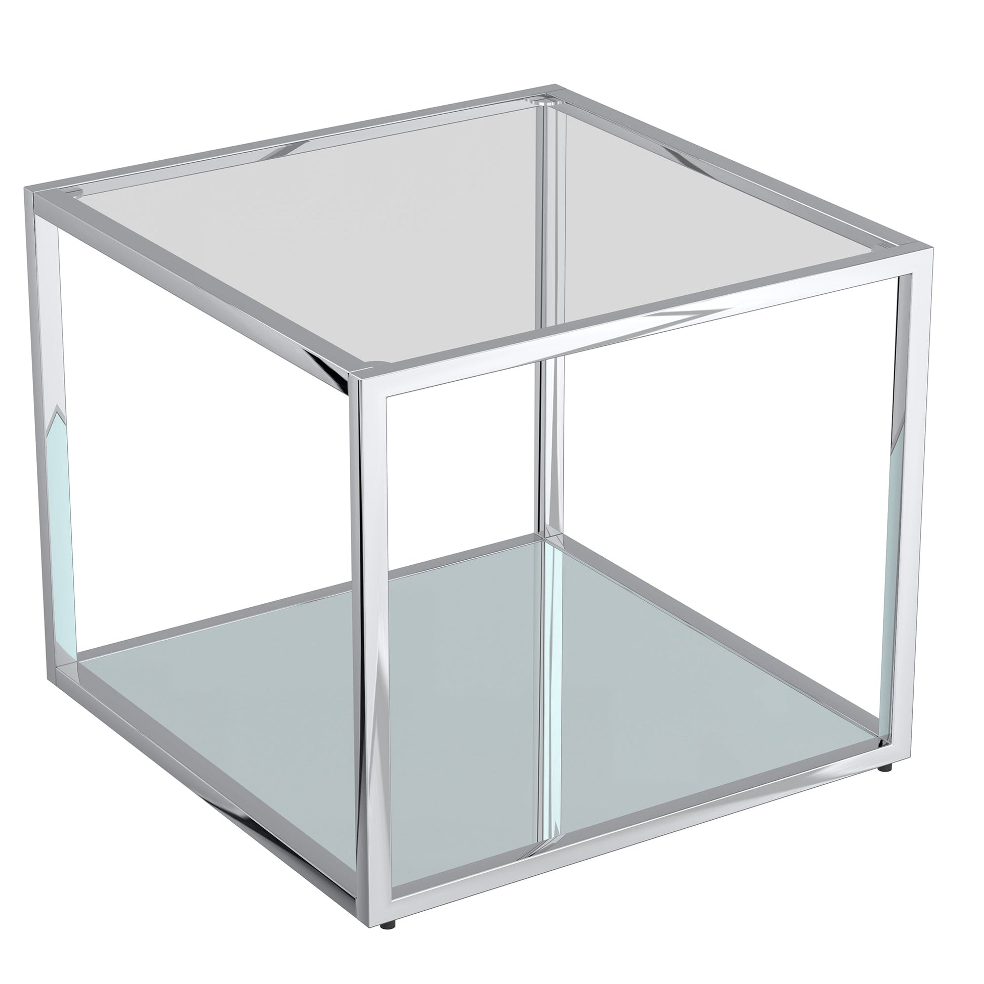WorldwideCASINI - 3PC MULTI TIER TABLE - SILVER