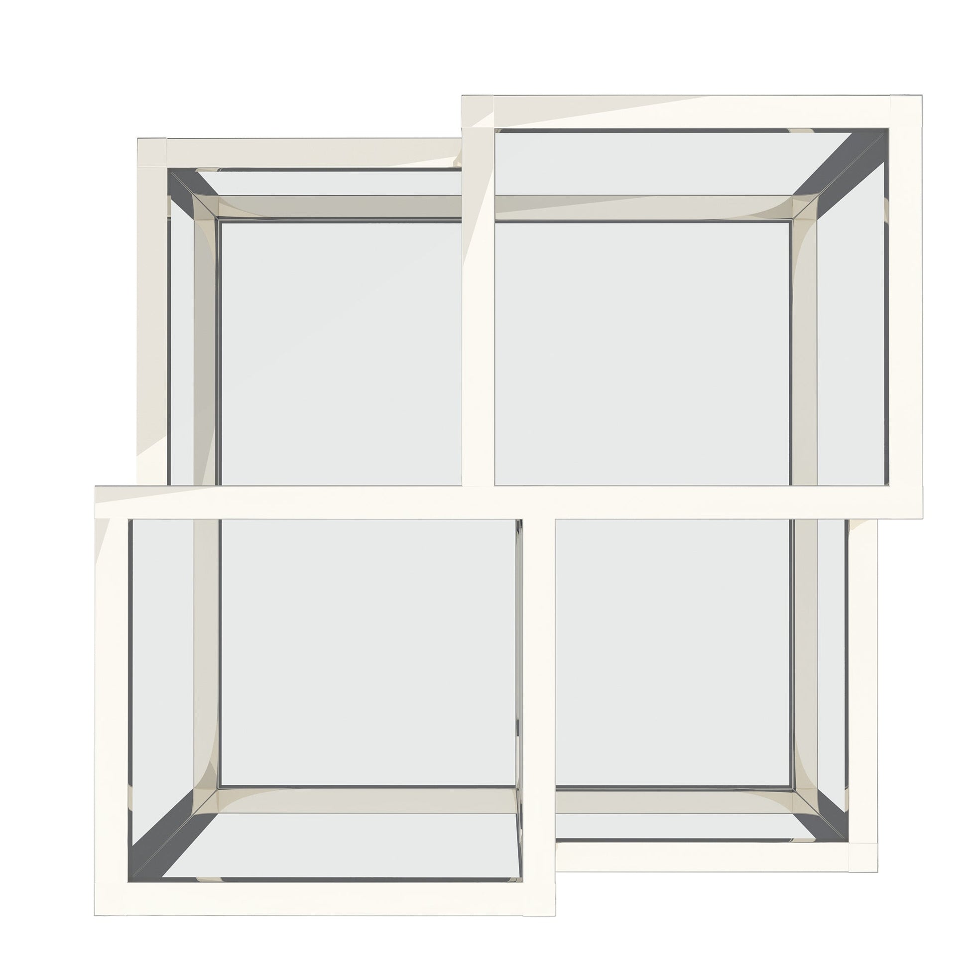 WorldwideCASINI - ACCENT TABLE - SILVER