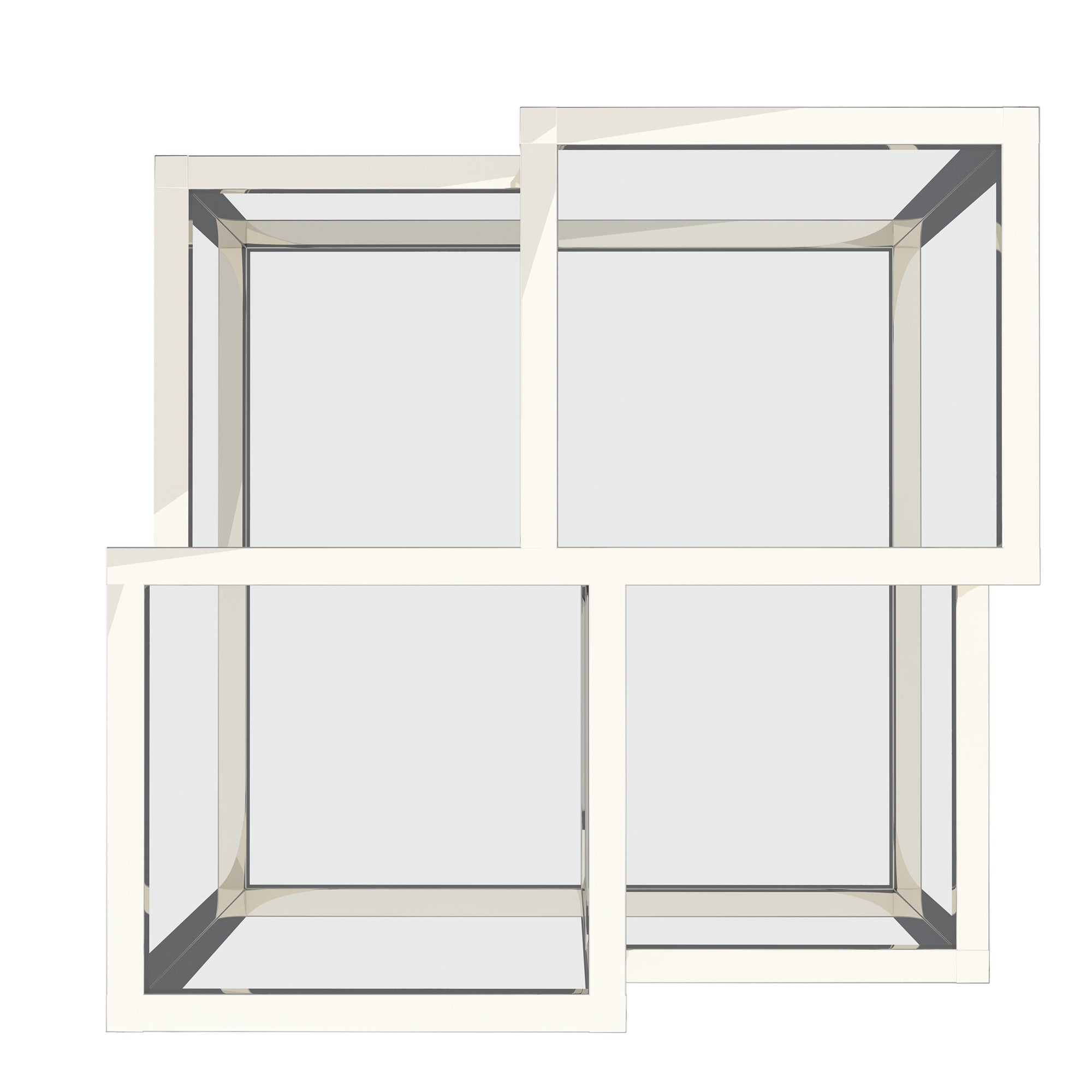 WorldwideCASINI - ACCENT TABLE - SILVER