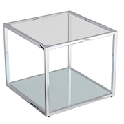 WorldwideCASINI - COFFEE TABLE LARGE - SILVER