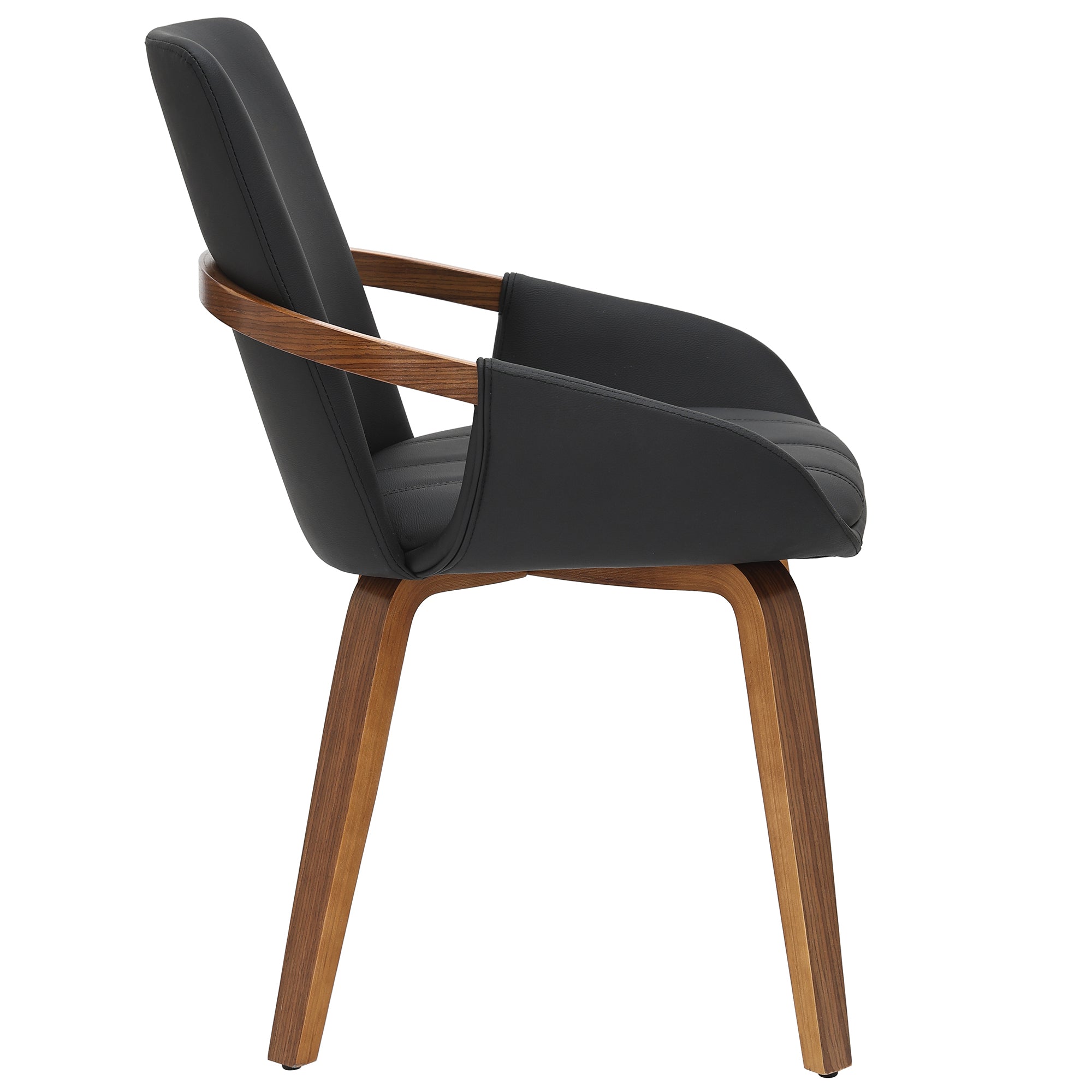 WorldwideCASPIAN - DINING CHAIR - BLACK