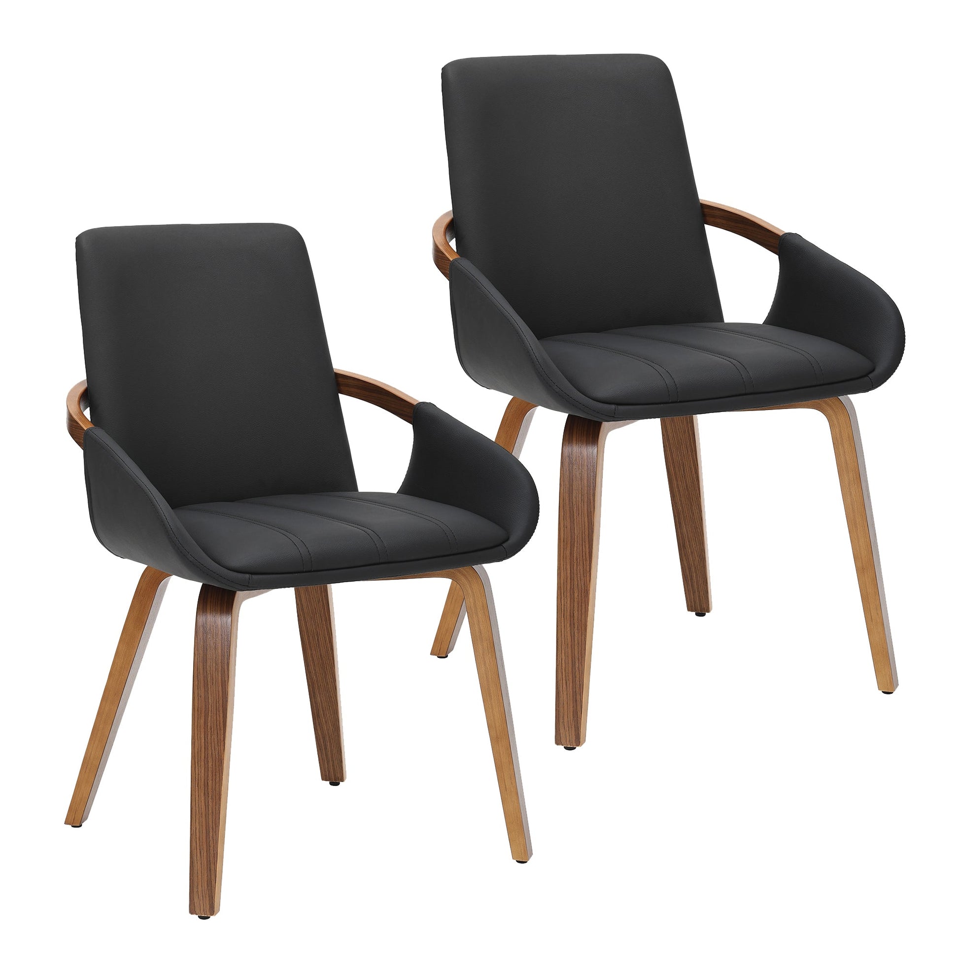 WorldwideCASPIAN - DINING CHAIR - BLACK