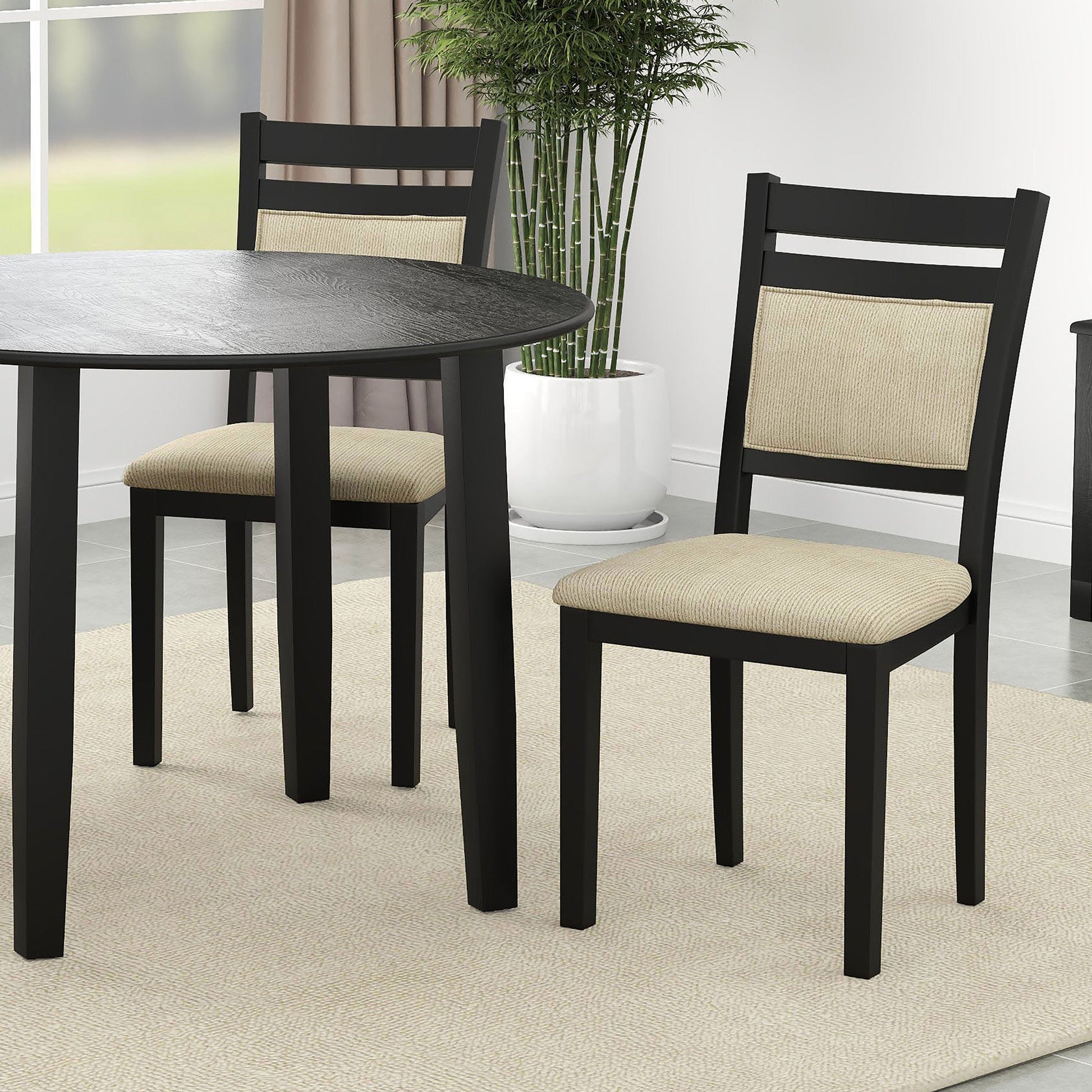 WorldwideCONRAD - DINING CHAIR - BLACK