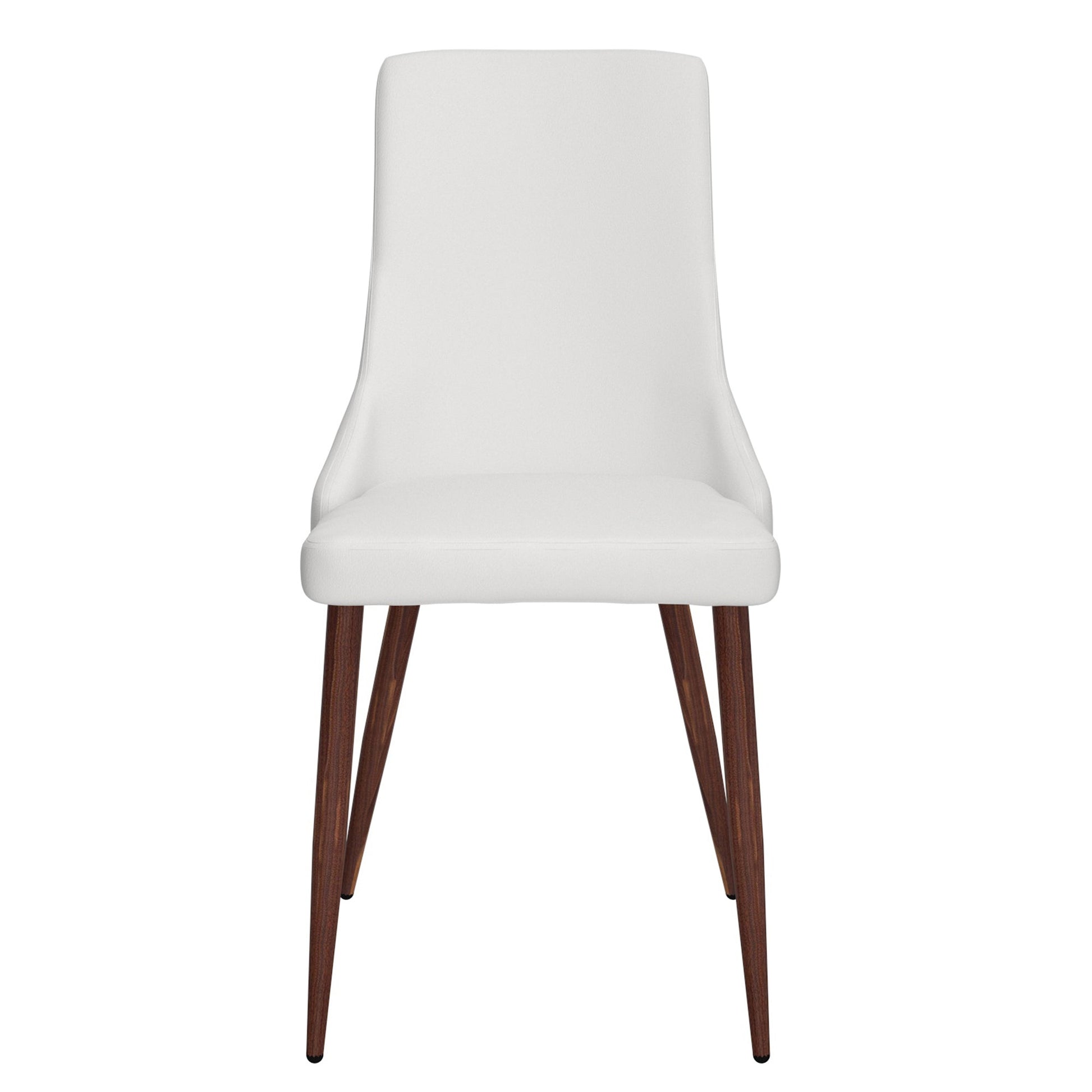 WorldwideCORA - SIDE CHAIR PU - WHITE