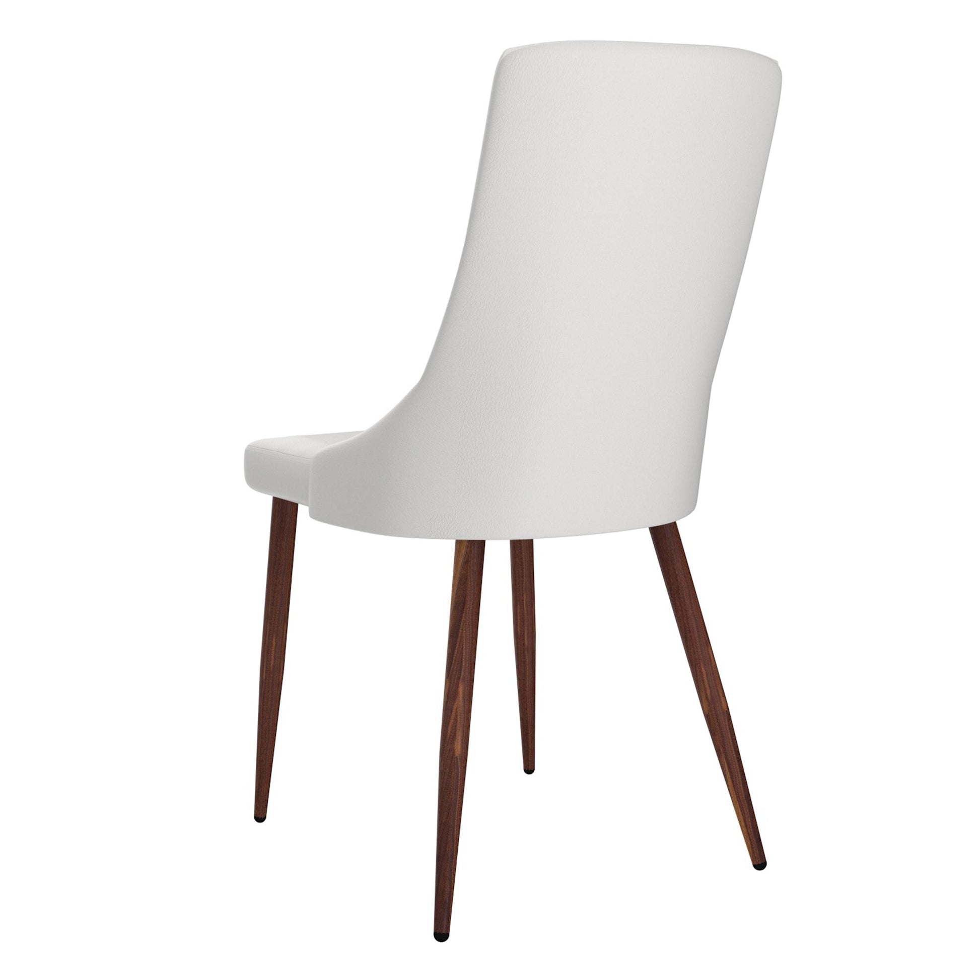 WorldwideCORA - SIDE CHAIR PU - WHITE