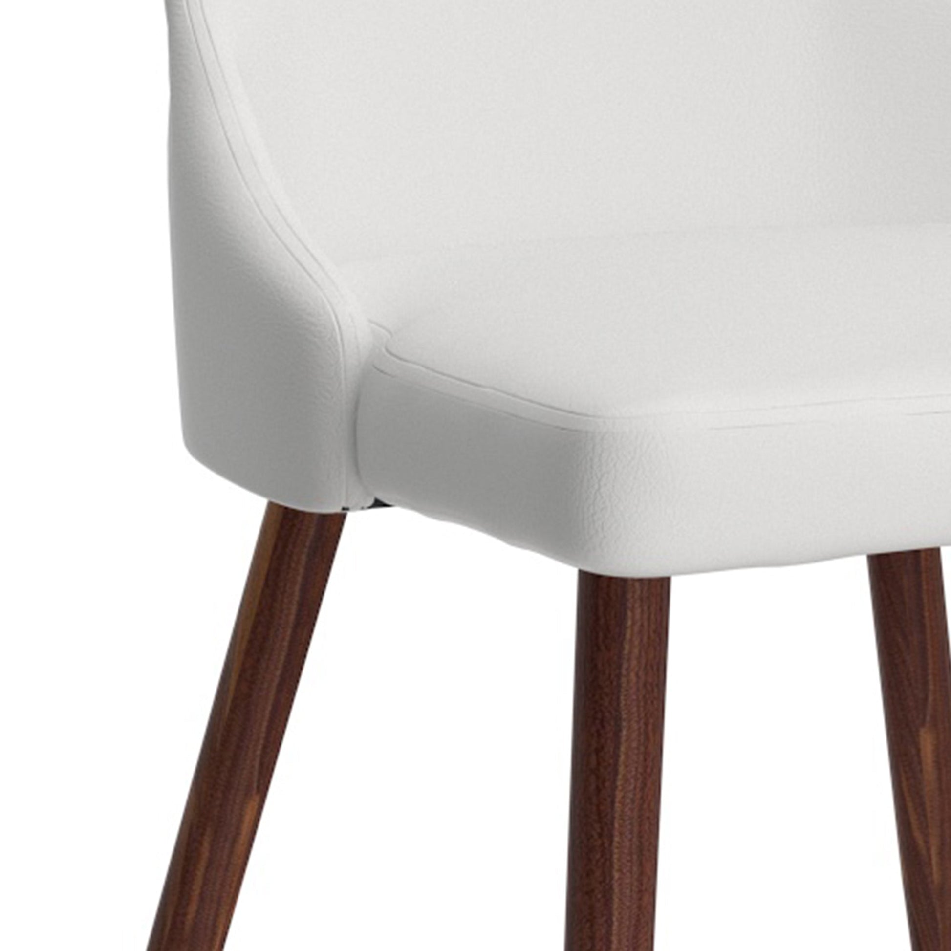 WorldwideCORA - SIDE CHAIR PU - WHITE