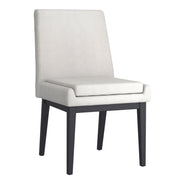 WorldwideCORTEZ - SIDE CHAIR FABRIC - BEIGE_BLACK