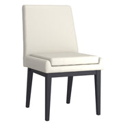 WorldwideCORTEZ - SIDE CHAIR PU - BEIGE_BLACK