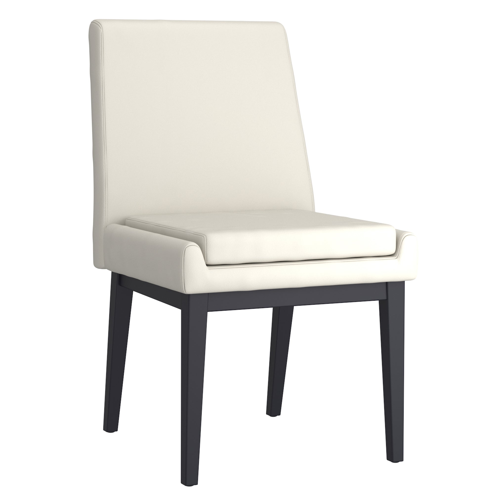 WorldwideCORTEZ - SIDE CHAIR PU - BEIGE_BLACK