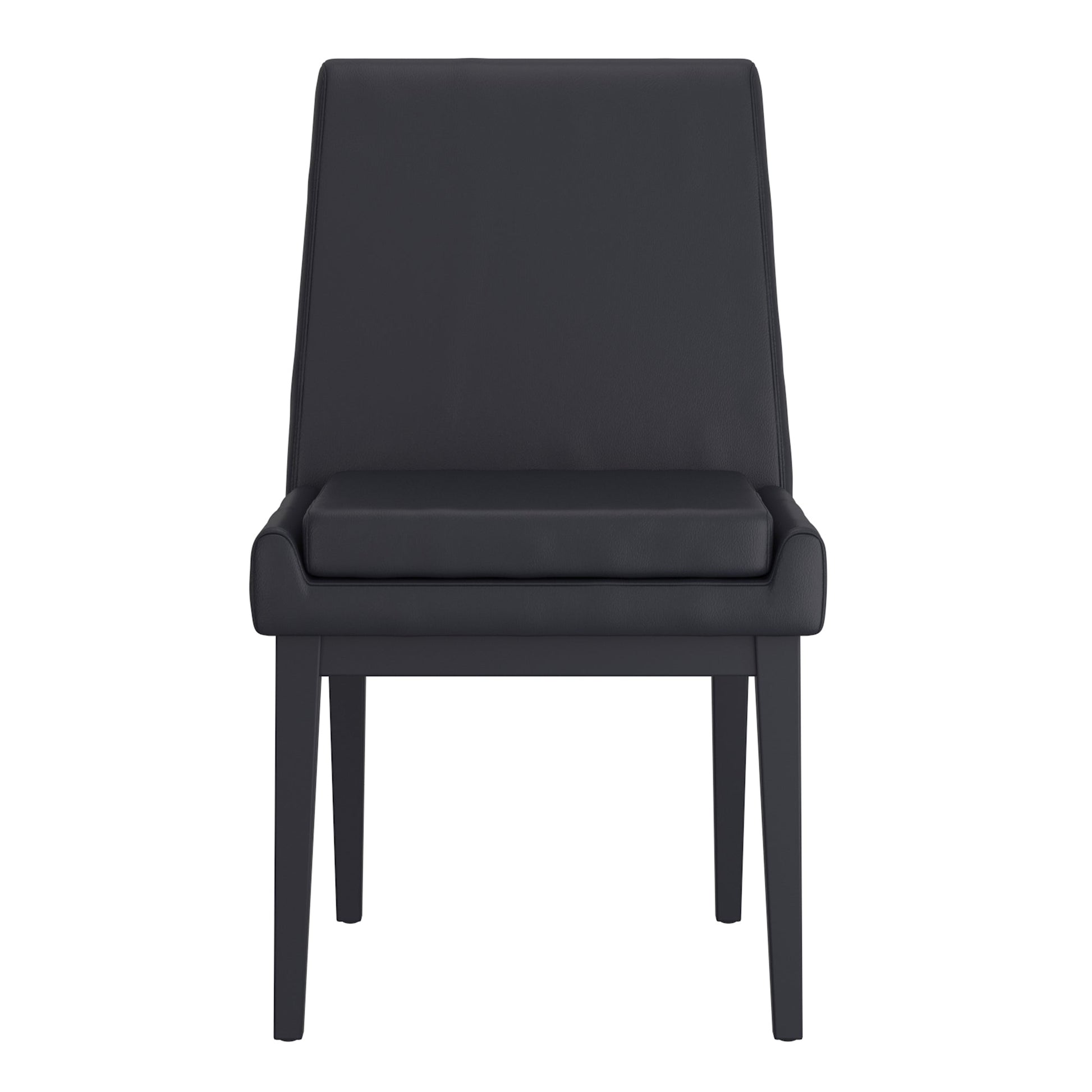 WorldwideCORTEZ - SIDE CHAIR PU - BLACK_BLACK