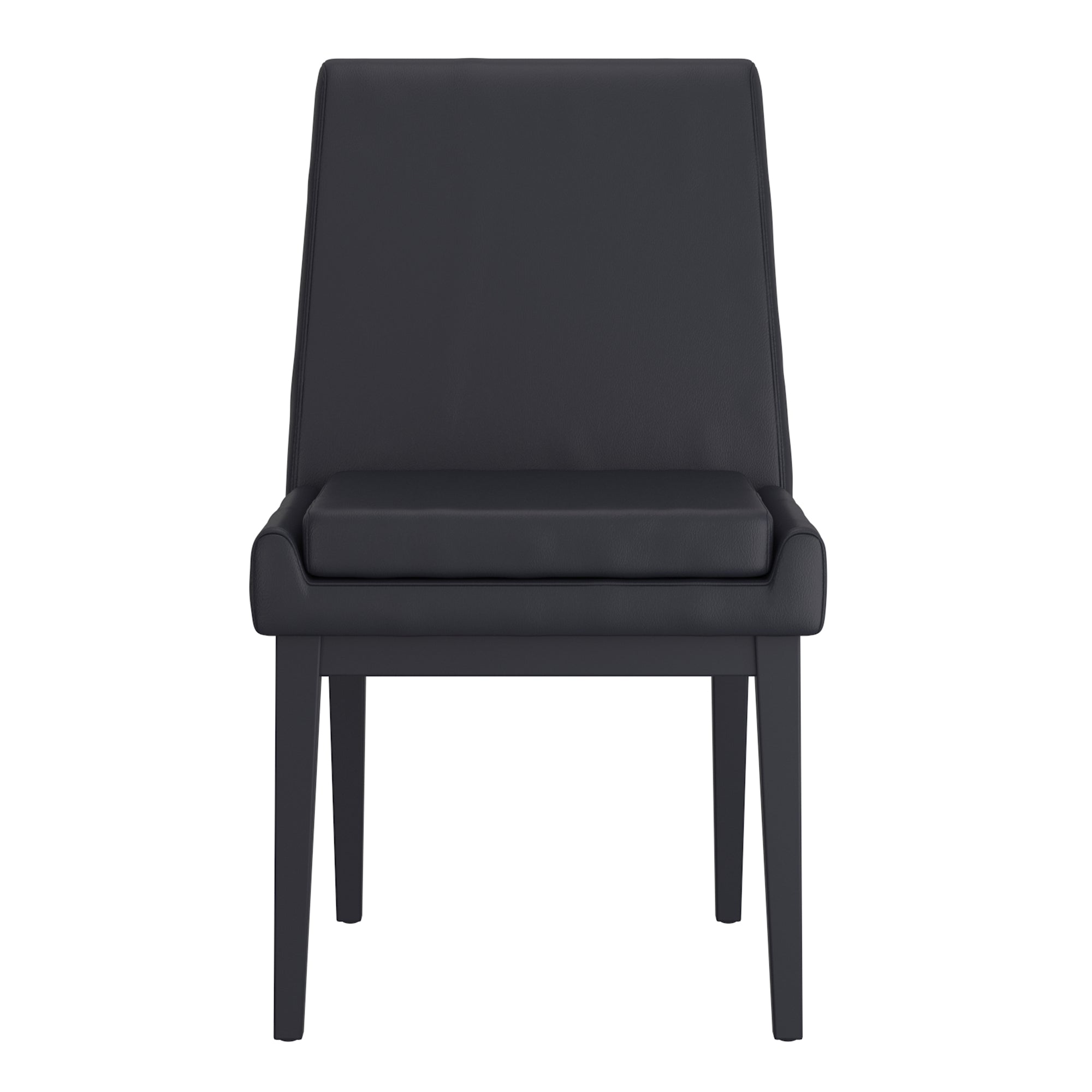 WorldwideCORTEZ - SIDE CHAIR PU - BLACK_BLACK