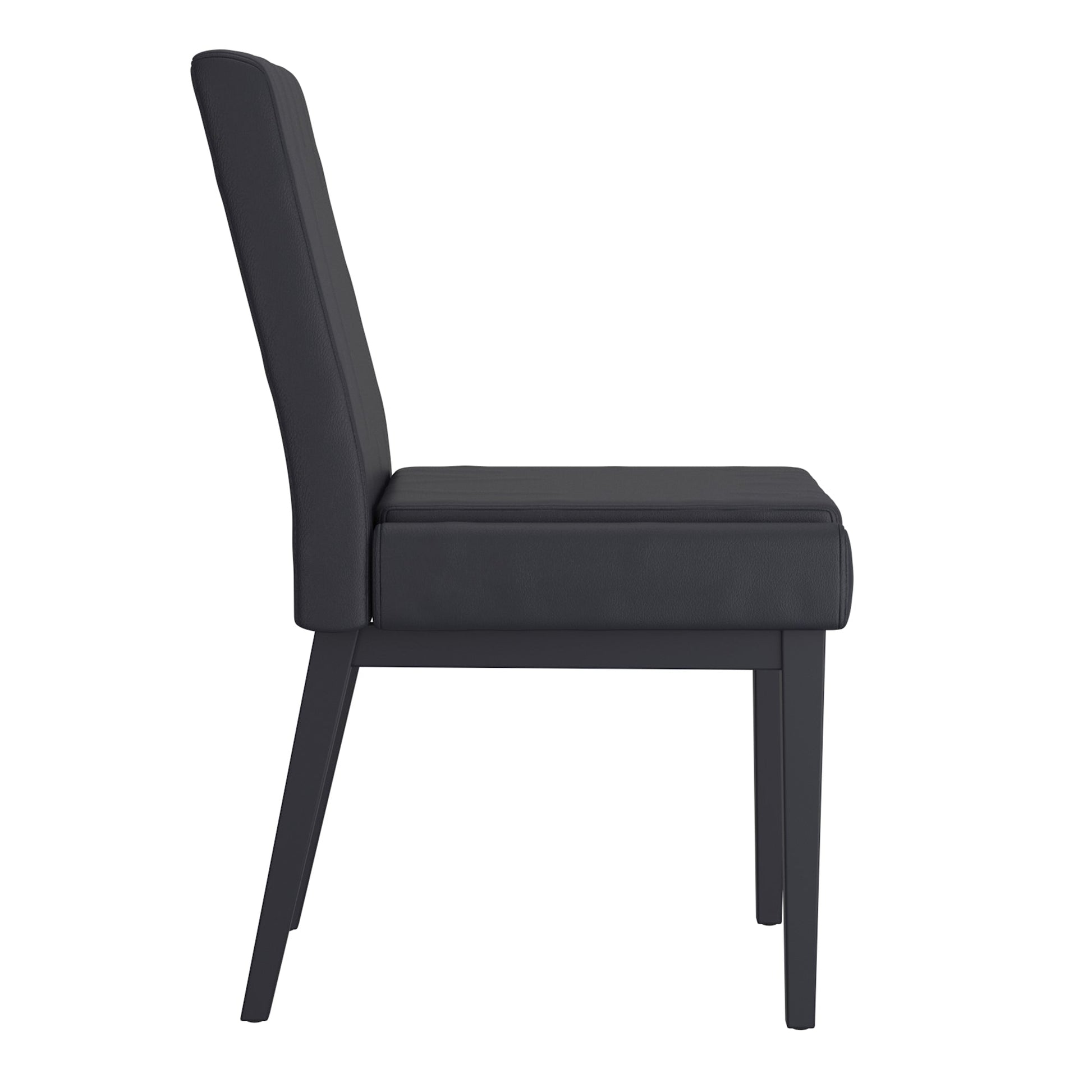 WorldwideCORTEZ - SIDE CHAIR PU - BLACK_BLACK