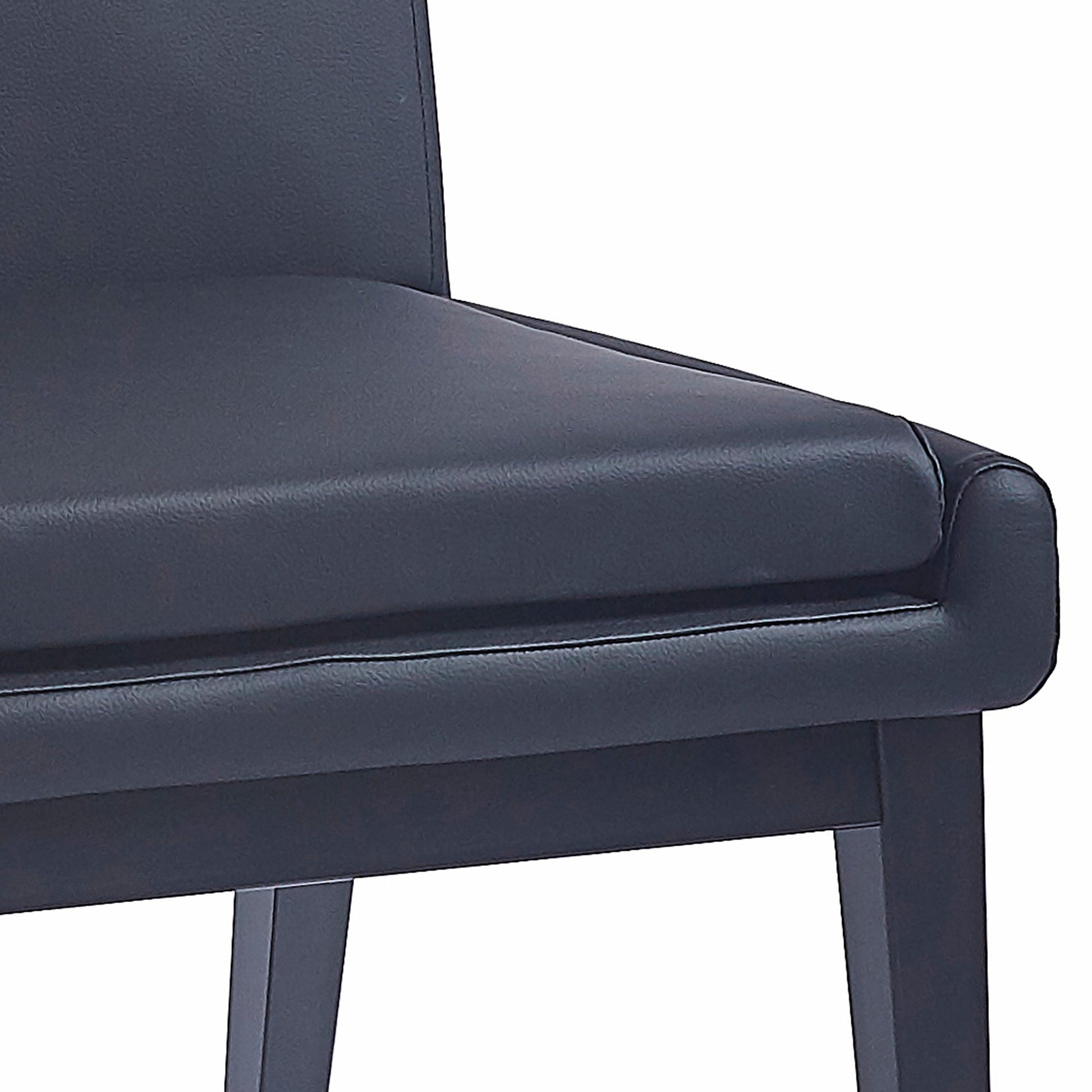 WorldwideCORTEZ - SIDE CHAIR PU - BLACK_BLACK